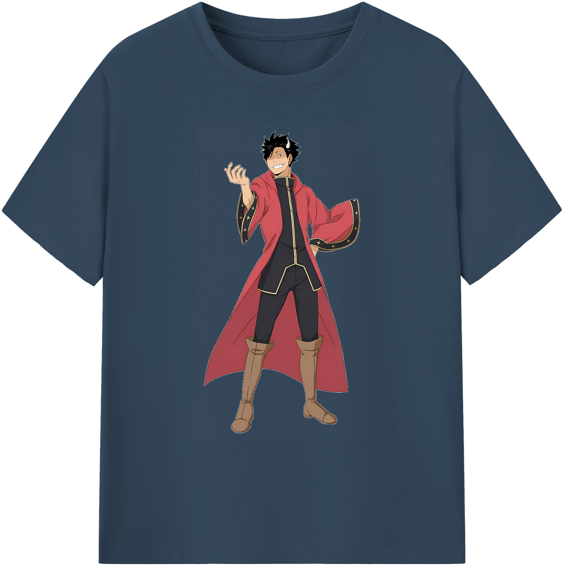 （画像用） ハイキュー!! Haikyu!! 綿100％ メンズ半袖Tシャツ｜肌触りやわらか＆通気性