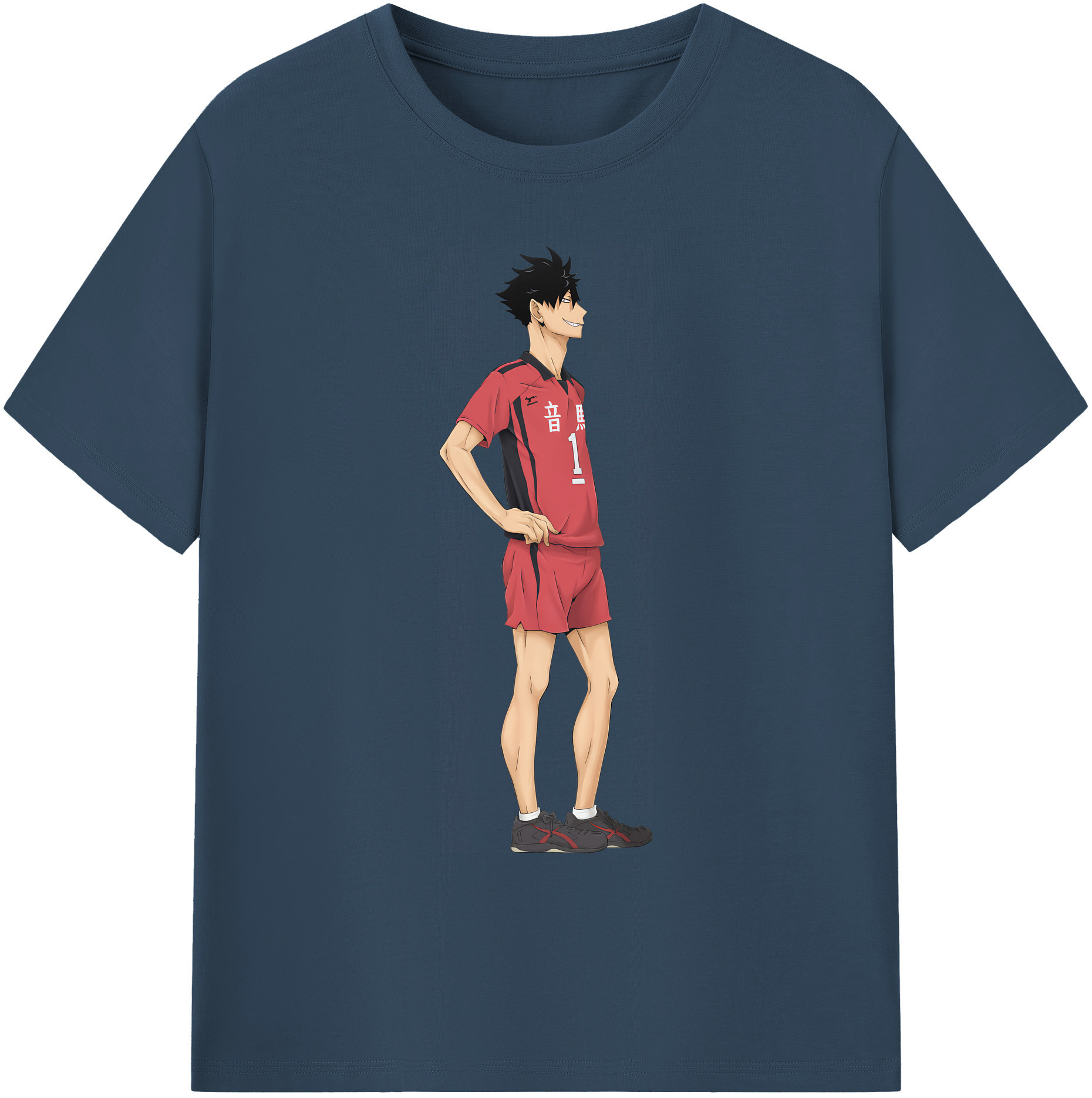 （画像用） ハイキュー!! Haikyu!! 綿100％ メンズ半袖Tシャツ｜肌触りやわらか＆通気性