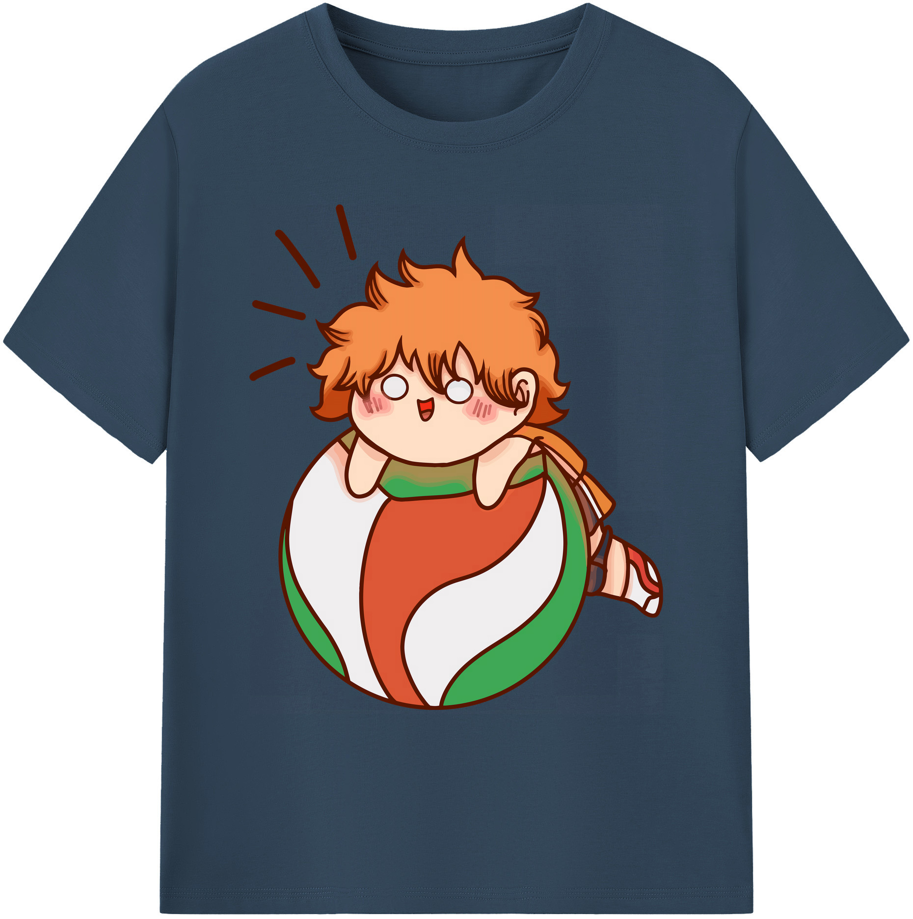 （画像用） ハイキュー!! Haikyu!! 綿100％ メンズ半袖Tシャツ｜肌触りやわらか＆通気性