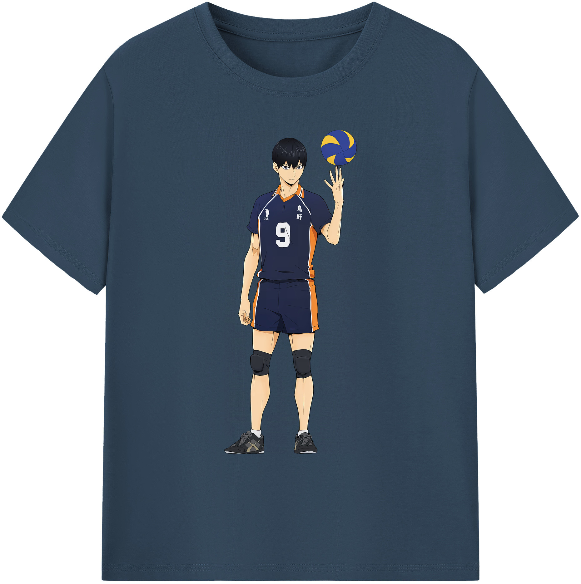 （画像用） ハイキュー!! Haikyu!! 綿100％ メンズ半袖Tシャツ｜肌触りやわらか＆通気性