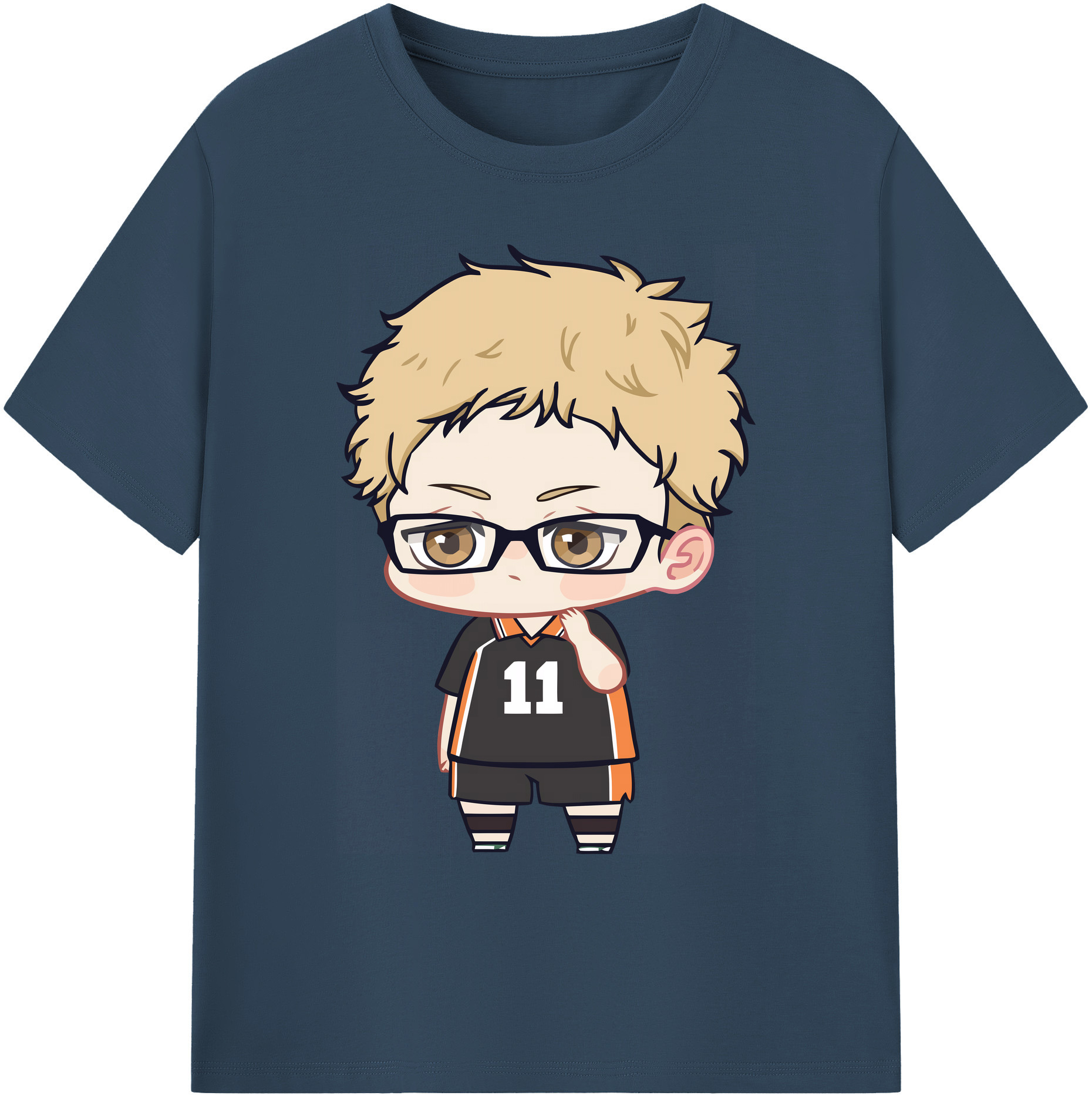 （画像用） ハイキュー!! Haikyu!! 綿100％ メンズ半袖Tシャツ｜肌触りやわらか＆通気性