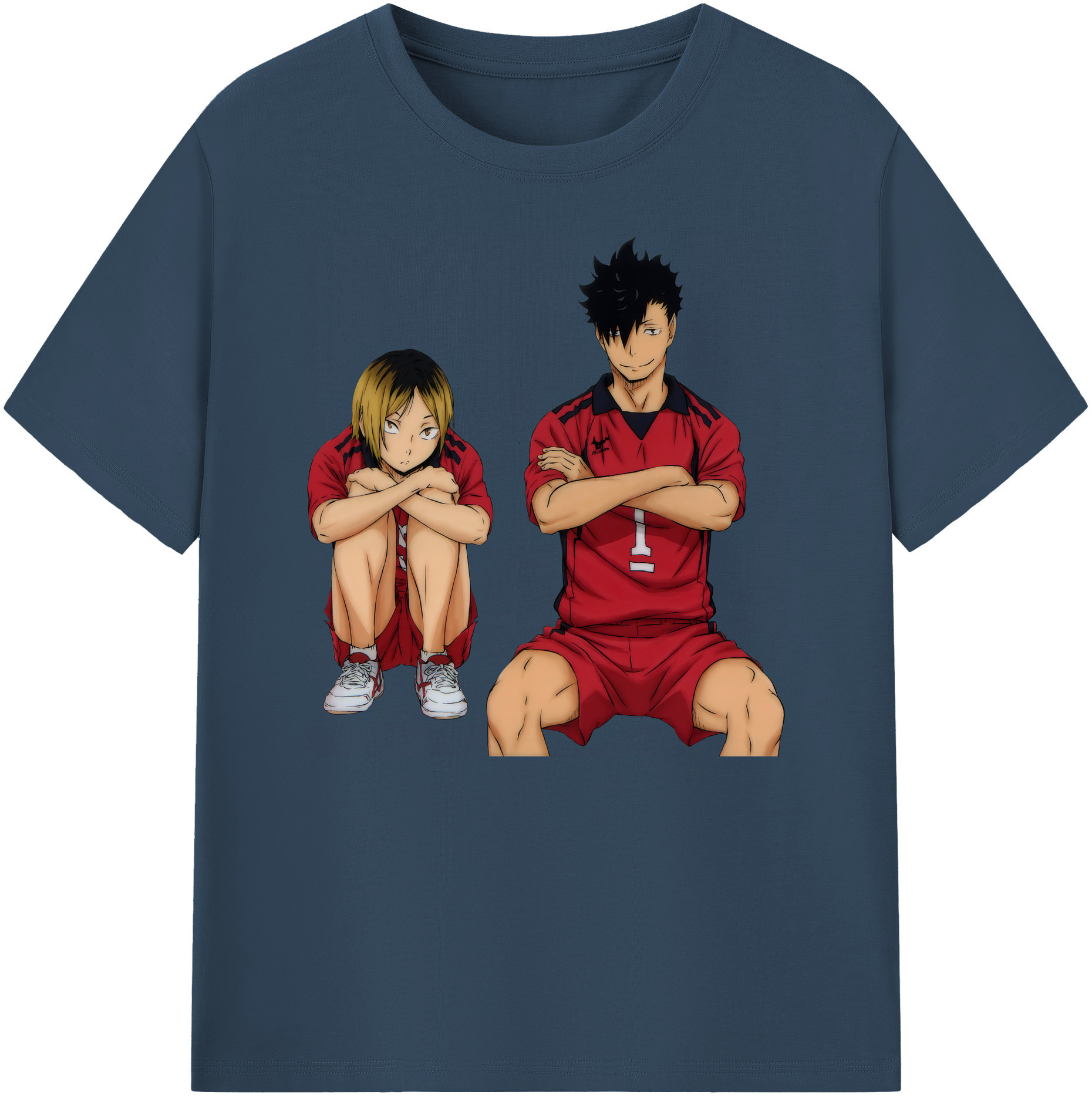 （画像用） ハイキュー!! Haikyu!! 綿100％ メンズ半袖Tシャツ｜肌触りやわらか＆通気性
