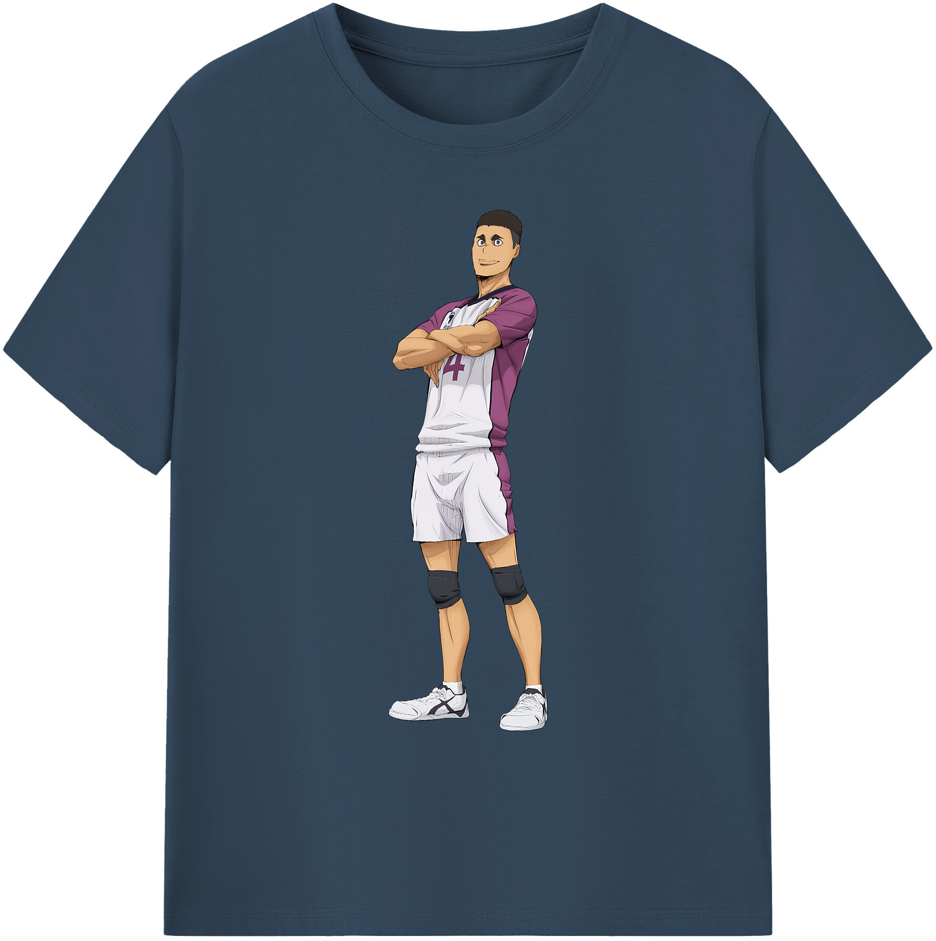 （画像用） ハイキュー!! Haikyu!! 綿100％ メンズ半袖Tシャツ｜肌触りやわらか＆通気性