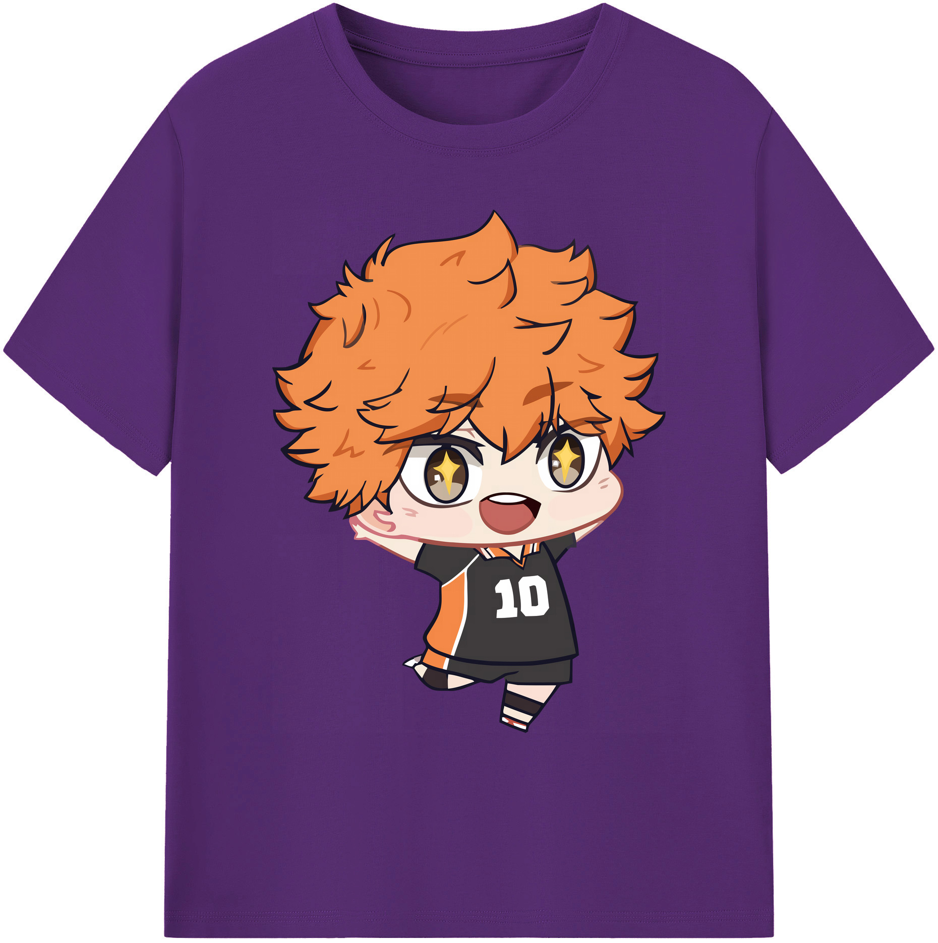 （画像用） ハイキュー!! Haikyu!! 綿100％ メンズ半袖Tシャツ｜肌触りやわらか＆通気性