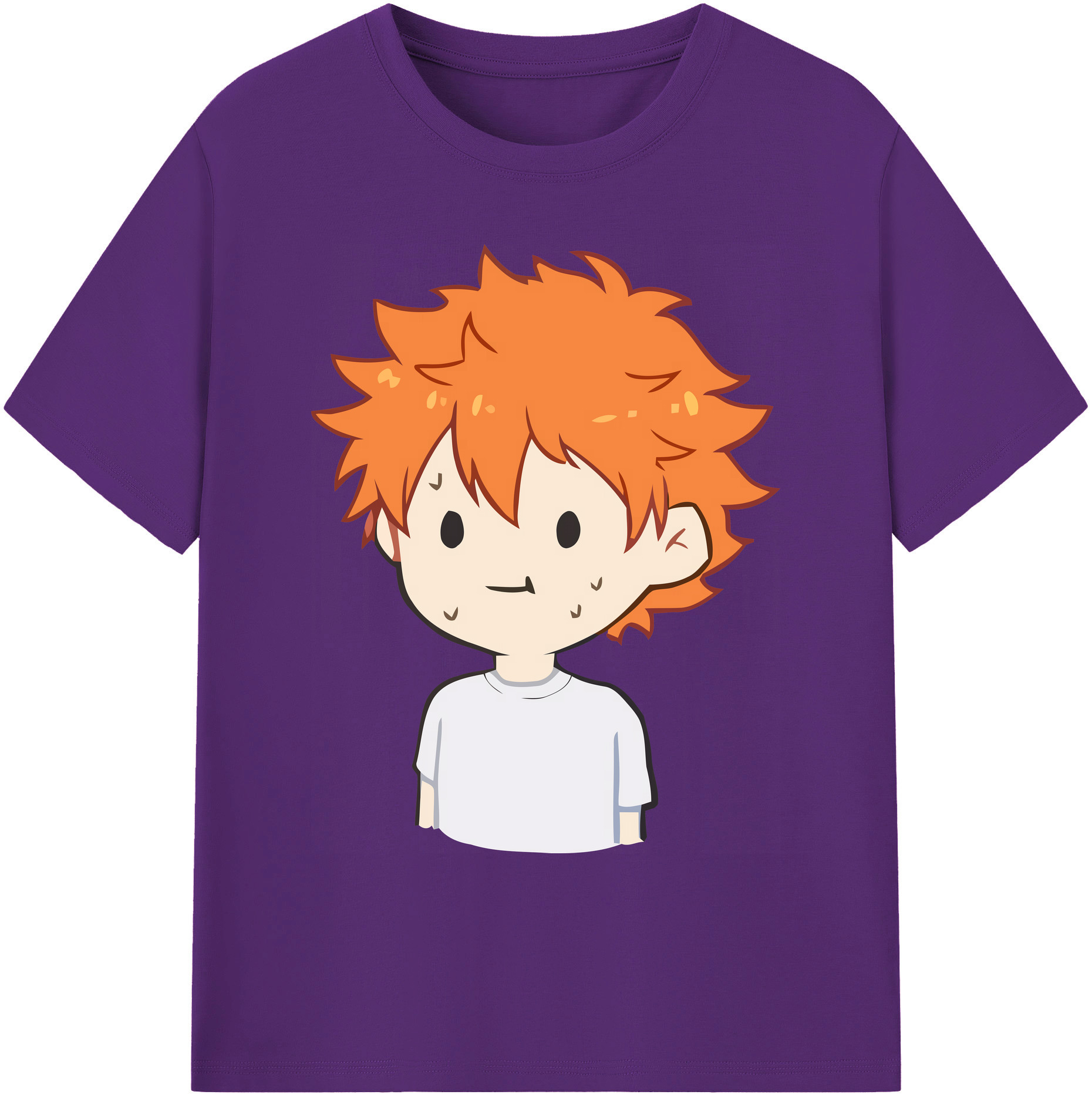 （画像用） ハイキュー!! Haikyu!! 綿100％ メンズ半袖Tシャツ｜肌触りやわらか＆通気性