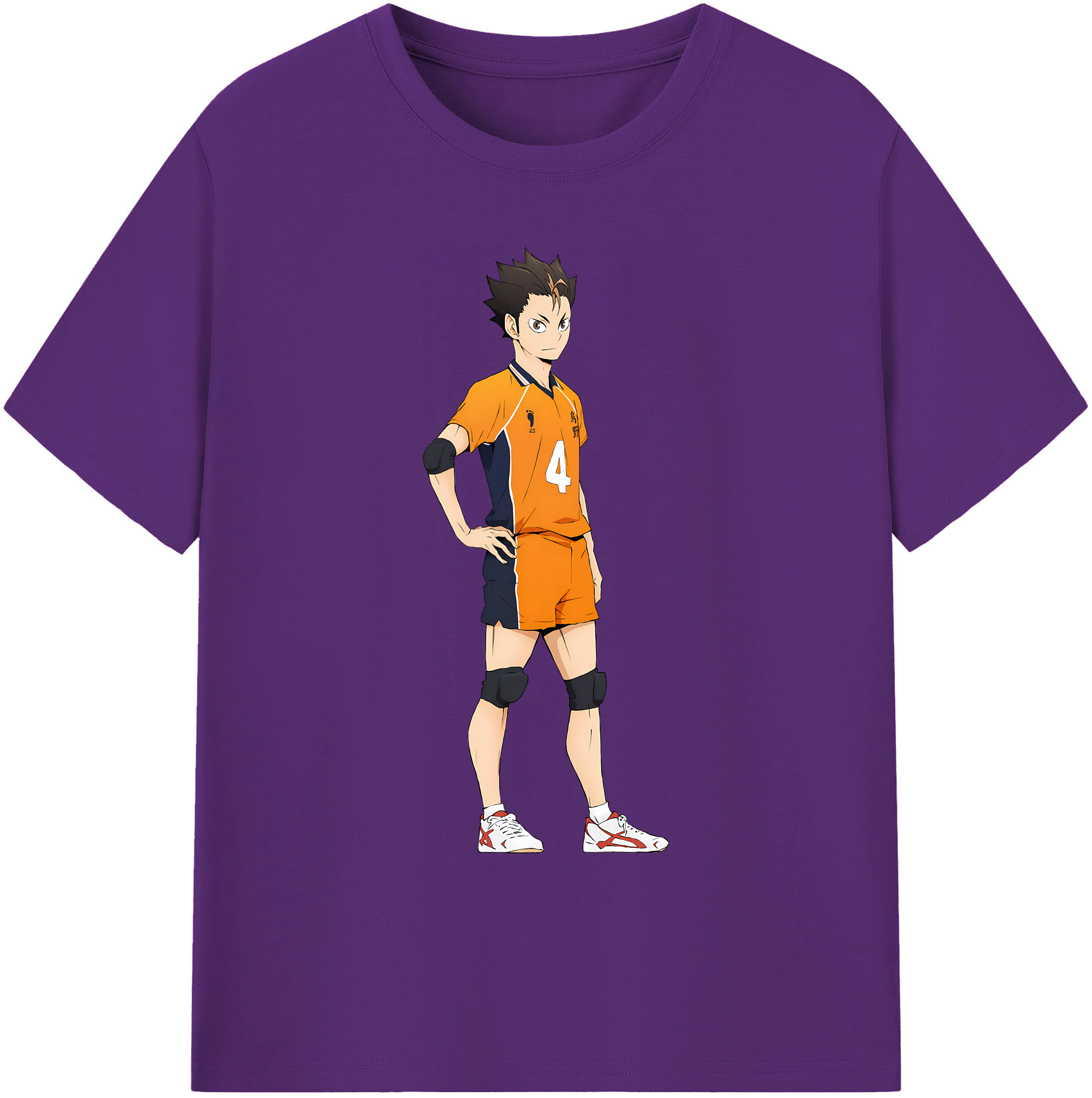 （画像用） ハイキュー!! Haikyu!! 綿100％ メンズ半袖Tシャツ｜肌触りやわらか＆通気性