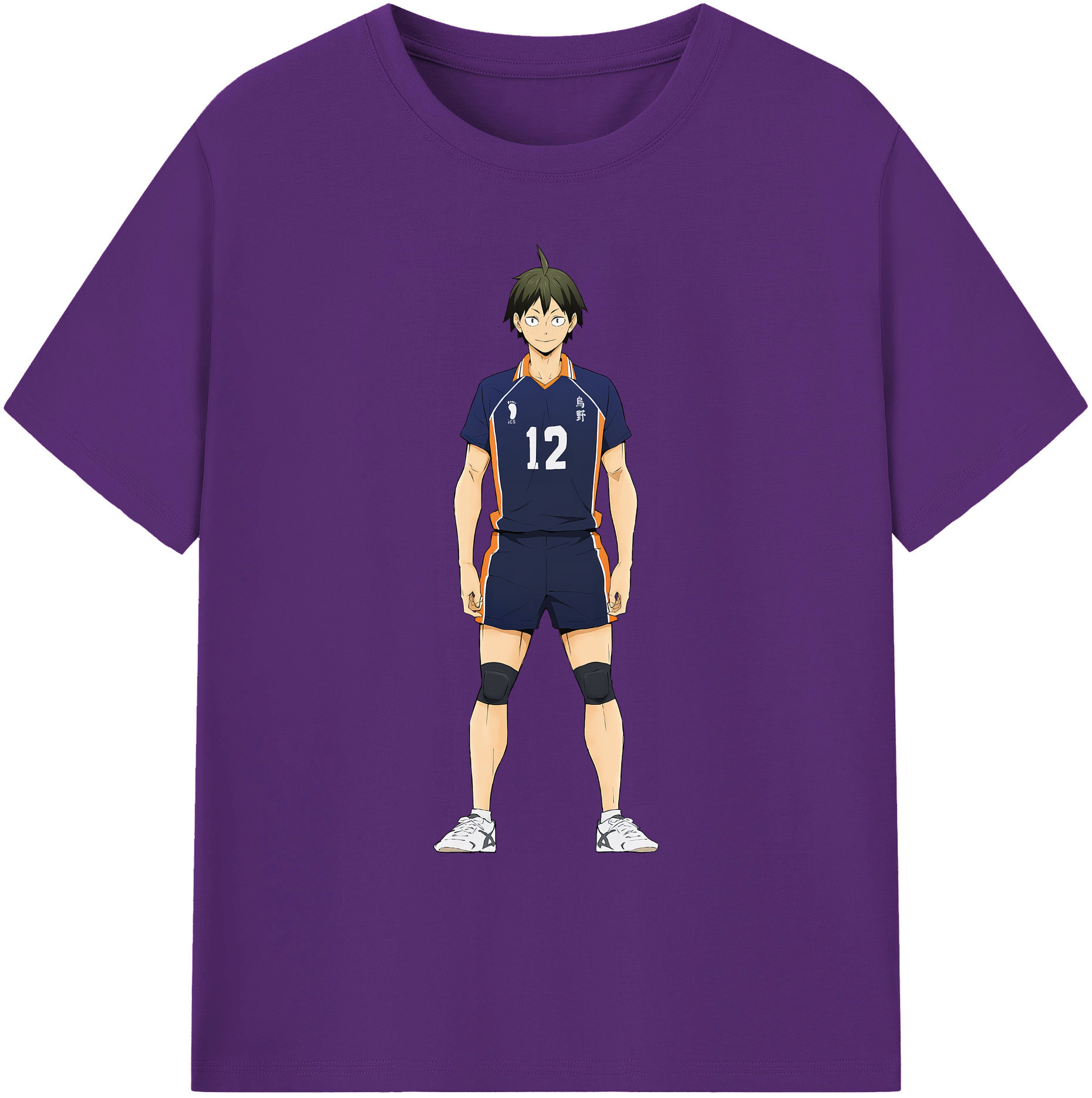 （画像用） ハイキュー!! Haikyu!! 綿100％ メンズ半袖Tシャツ｜肌触りやわらか＆通気性