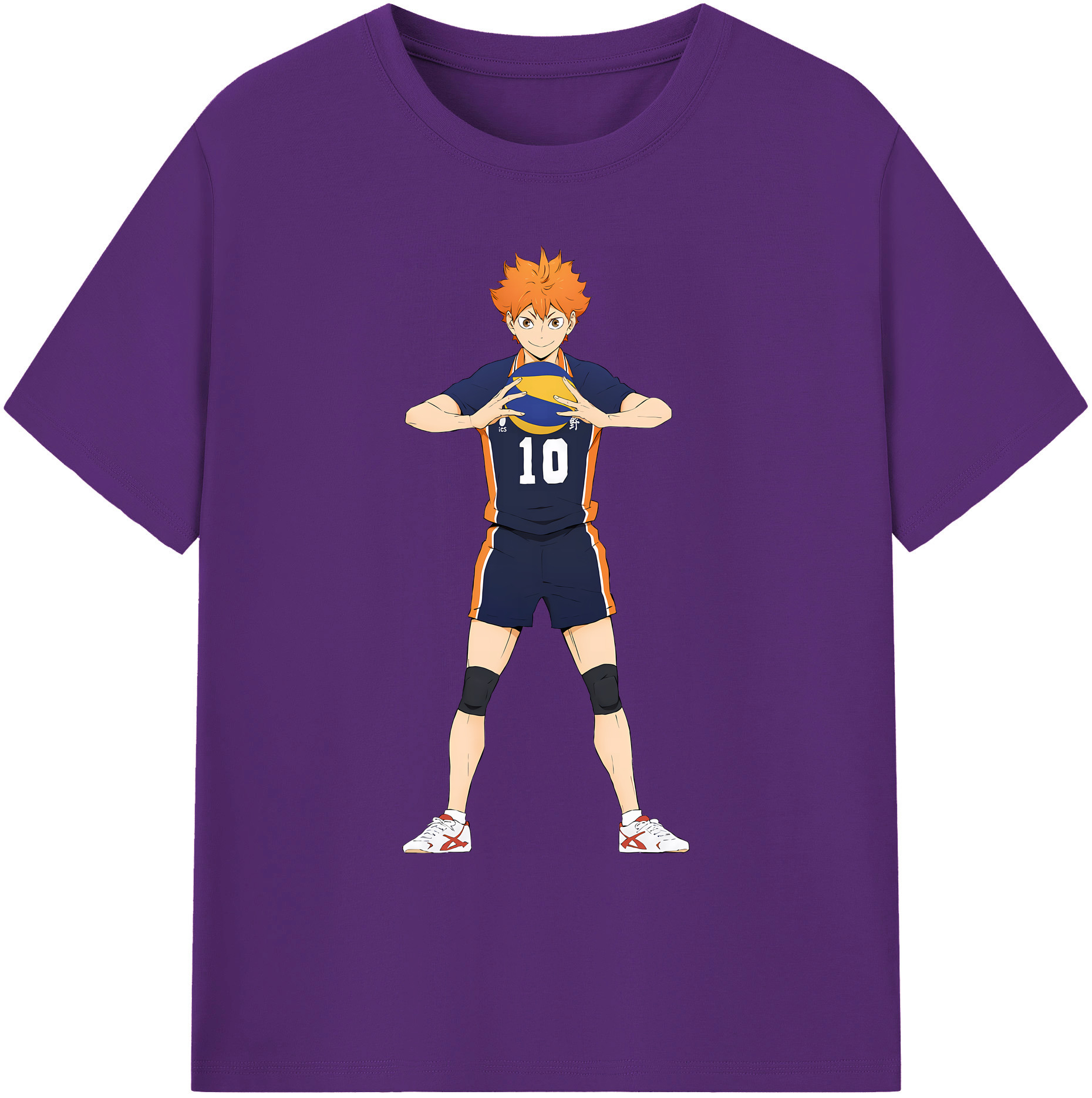 （画像用） ハイキュー!! Haikyu!! 綿100％ メンズ半袖Tシャツ｜肌触りやわらか＆通気性