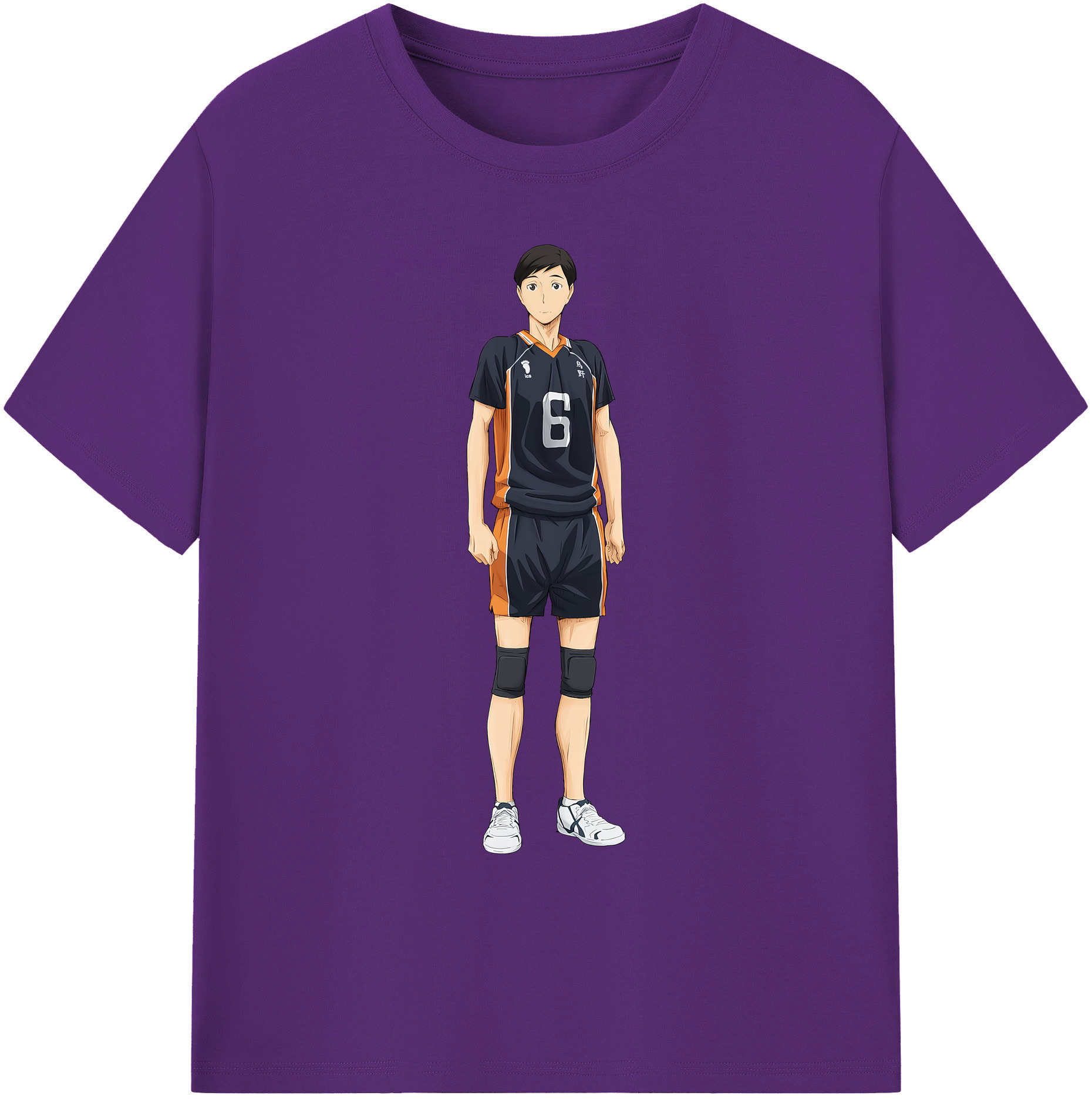 （画像用） ハイキュー!! Haikyu!! 綿100％ メンズ半袖Tシャツ｜肌触りやわらか＆通気性