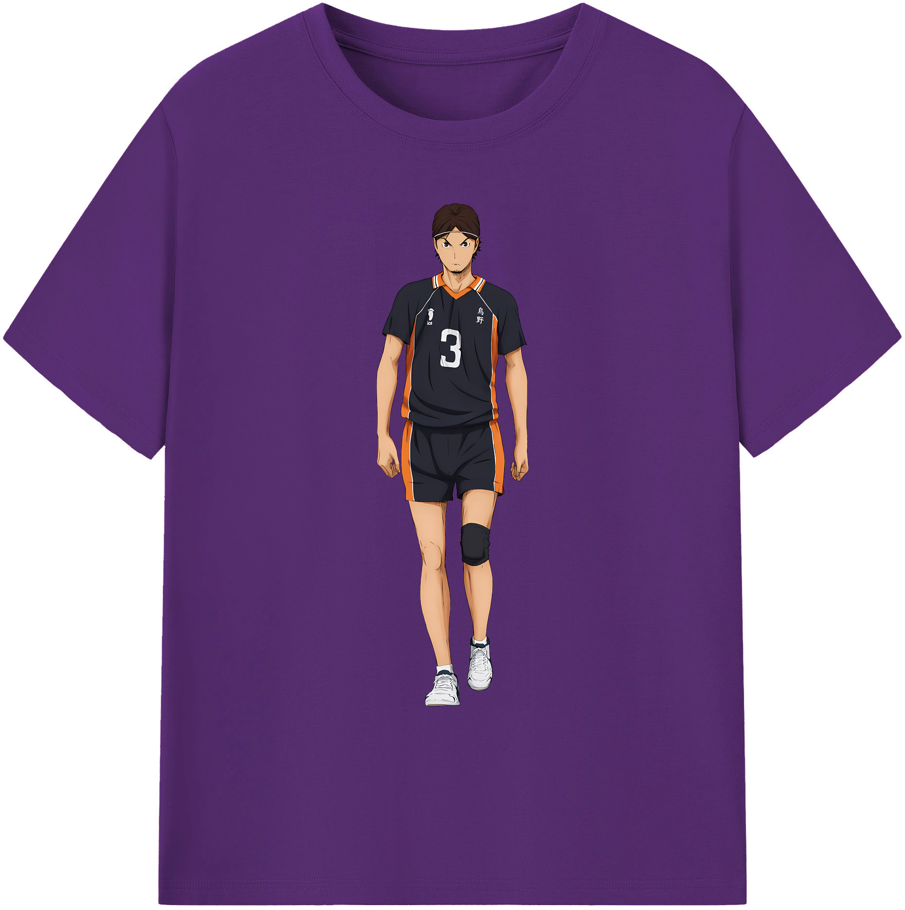 （画像用） ハイキュー!! Haikyu!! 綿100％ メンズ半袖Tシャツ｜肌触りやわらか＆通気性