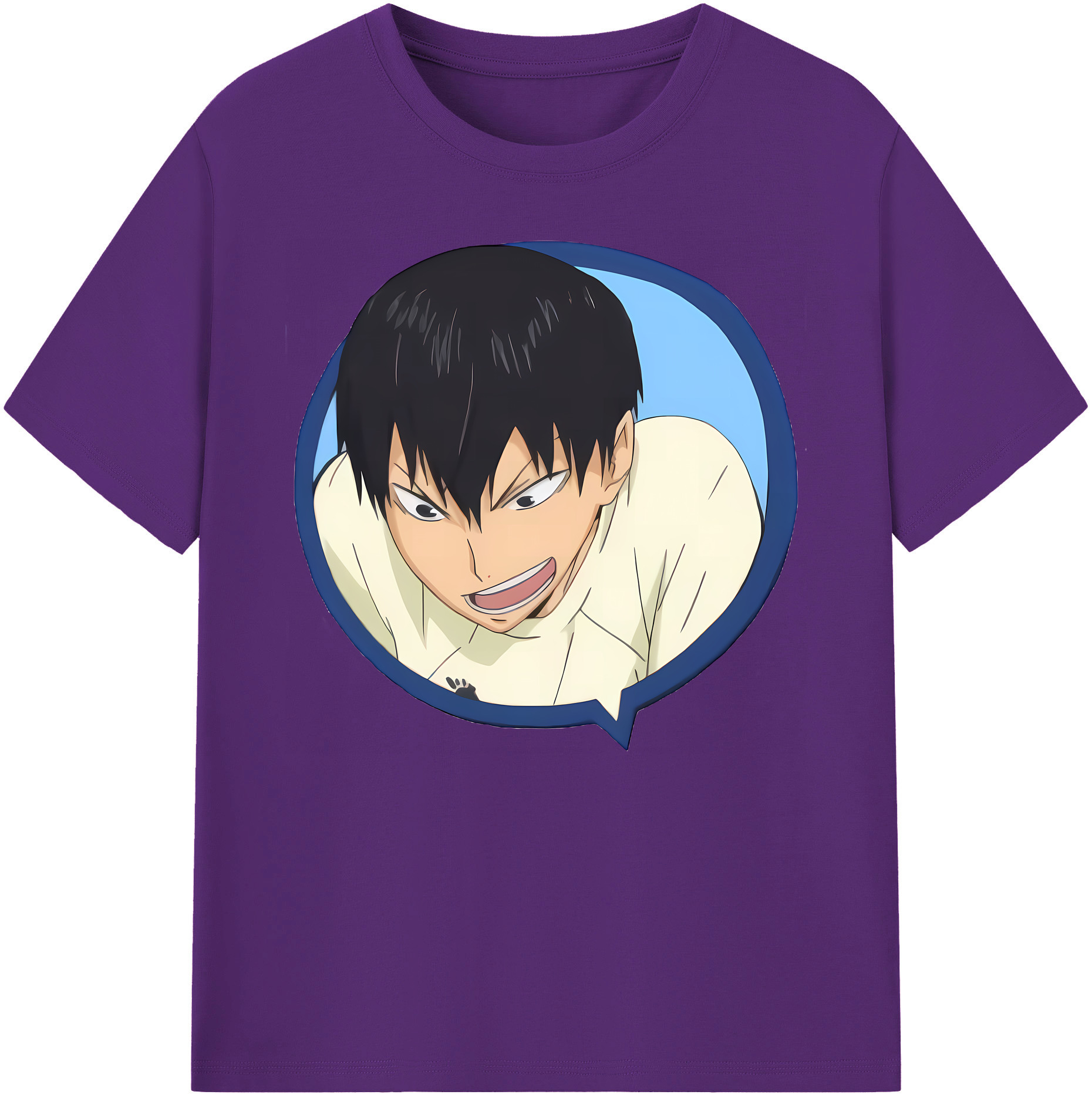 （画像用） ハイキュー!! Haikyu!! 綿100％ メンズ半袖Tシャツ｜肌触りやわらか＆通気性