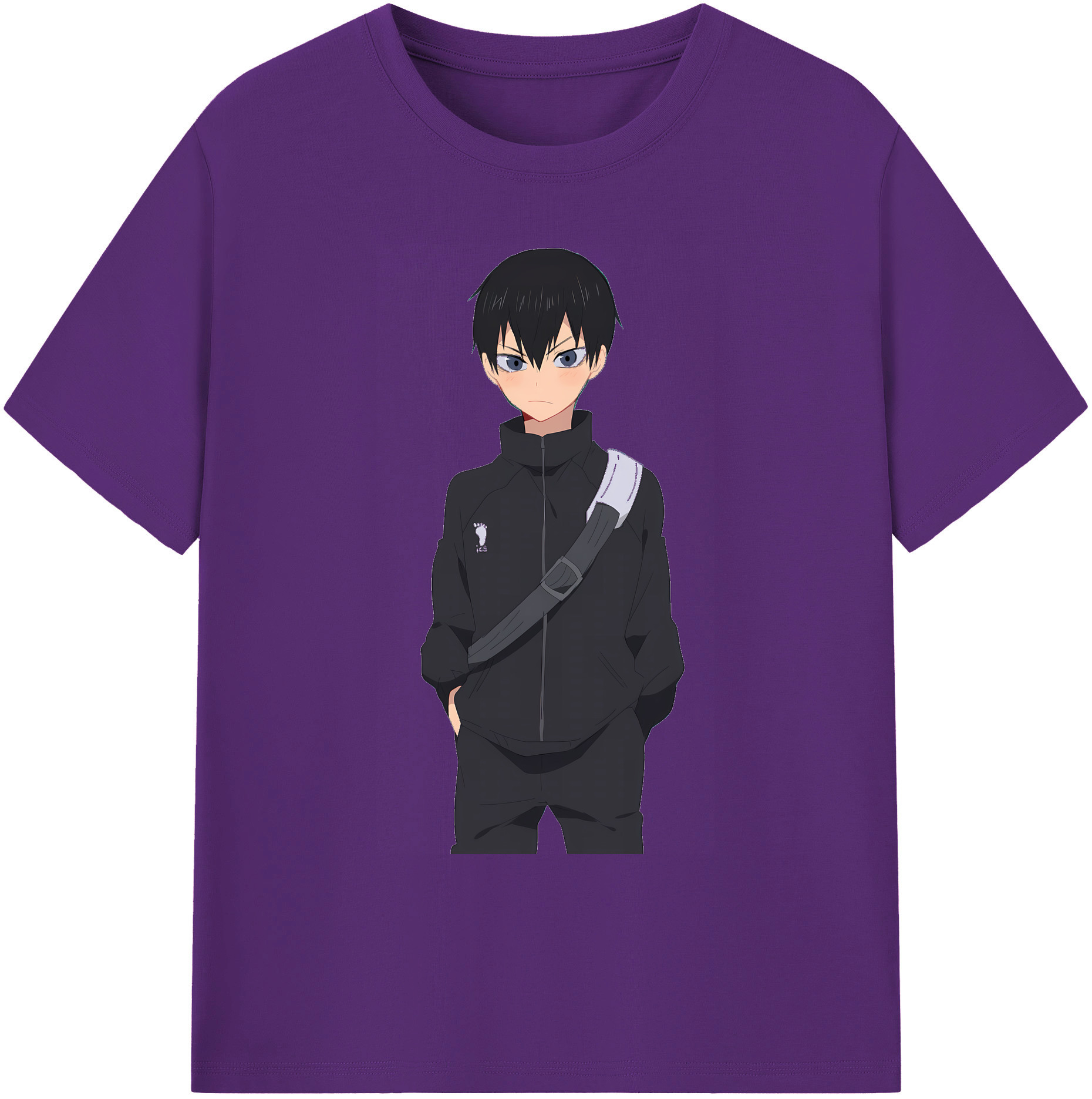 （画像用） ハイキュー!! Haikyu!! 綿100％ メンズ半袖Tシャツ｜肌触りやわらか＆通気性