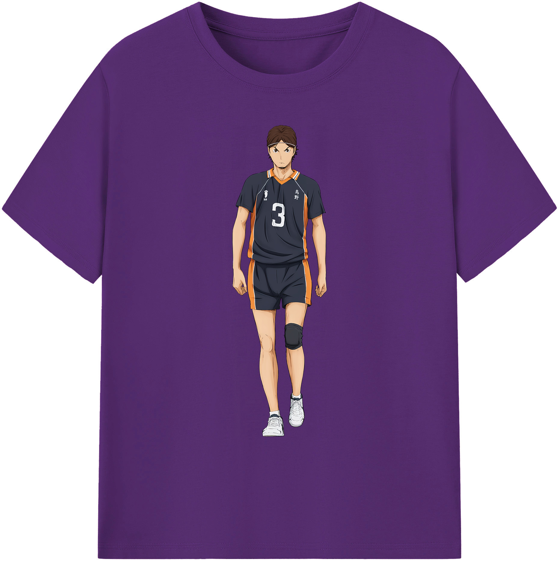 （画像用） ハイキュー!! Haikyu!! 綿100％ メンズ半袖Tシャツ｜肌触りやわらか＆通気性