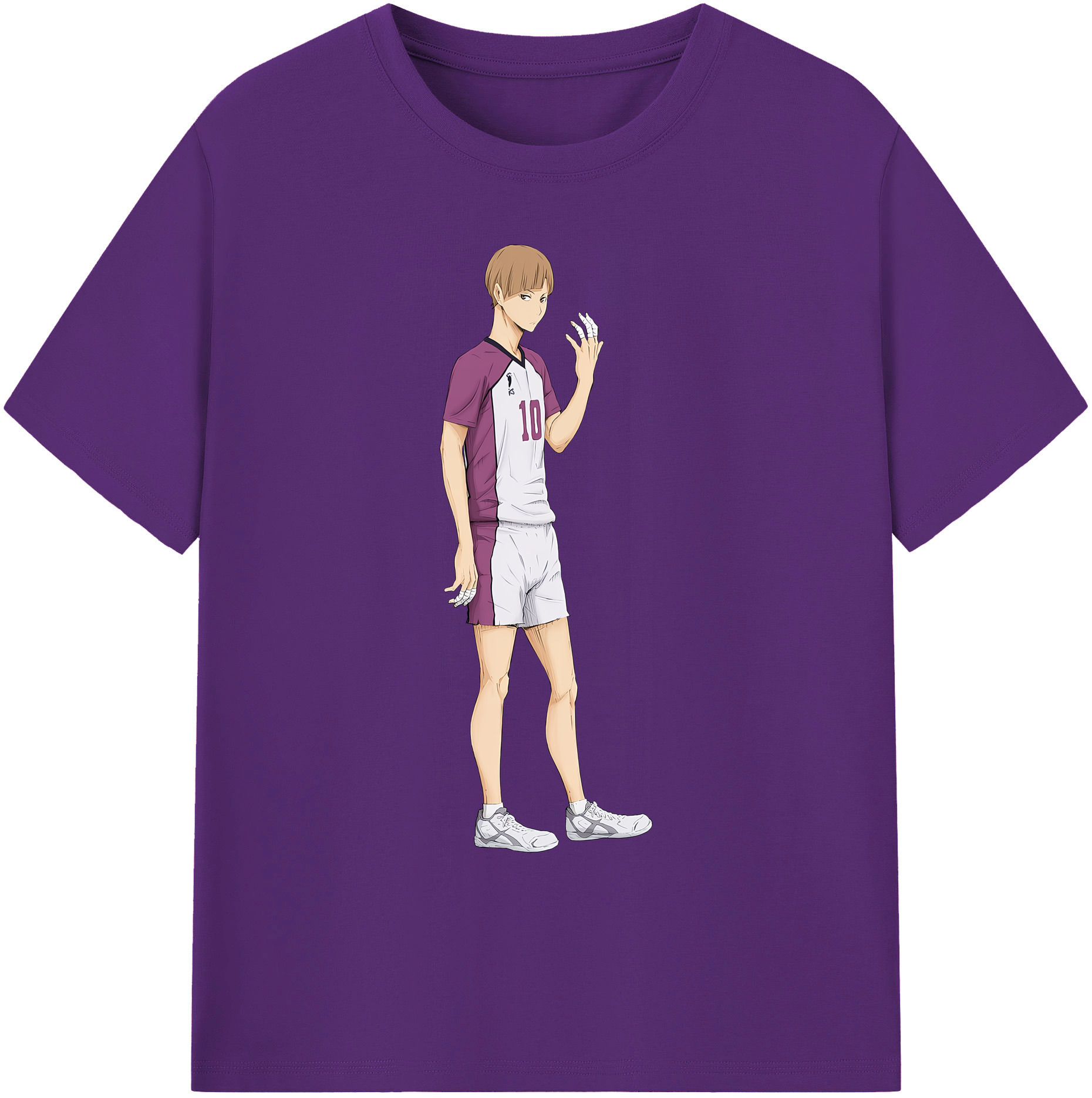（画像用） ハイキュー!! Haikyu!! 綿100％ メンズ半袖Tシャツ｜肌触りやわらか＆通気性