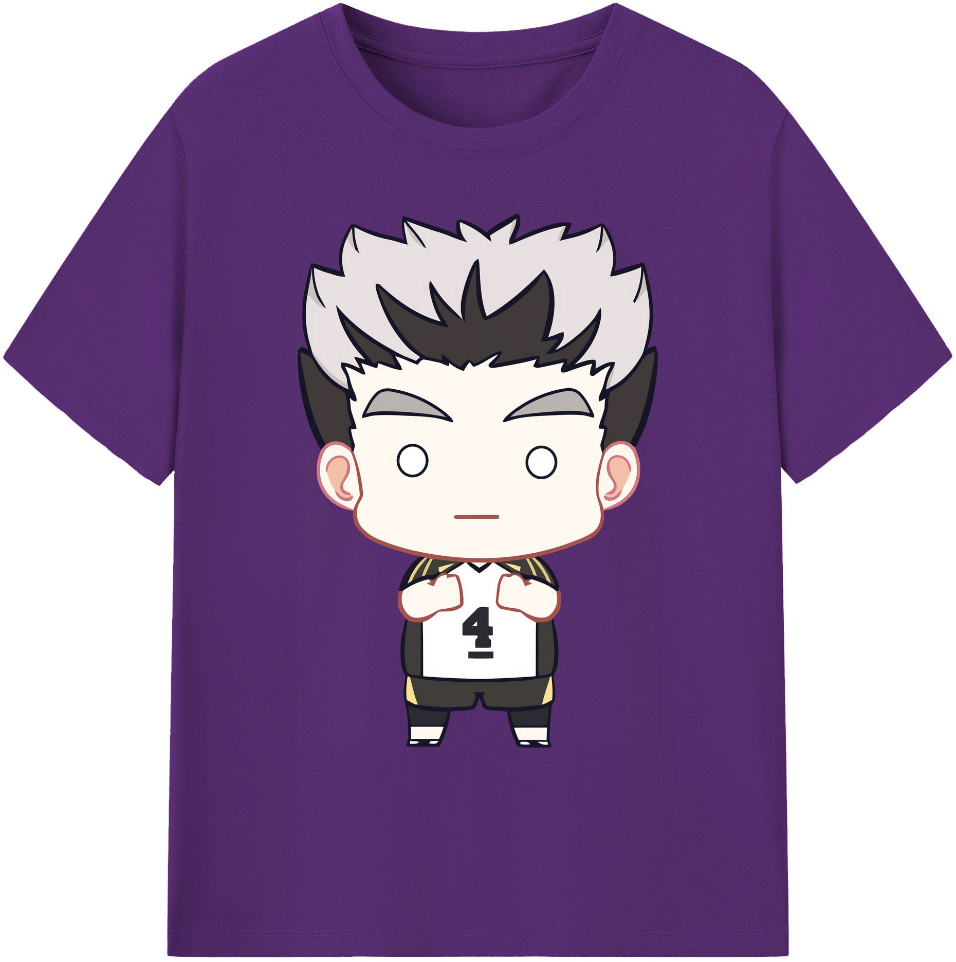 （画像用） ハイキュー!! Haikyu!! 綿100％ メンズ半袖Tシャツ｜肌触りやわらか＆通気性