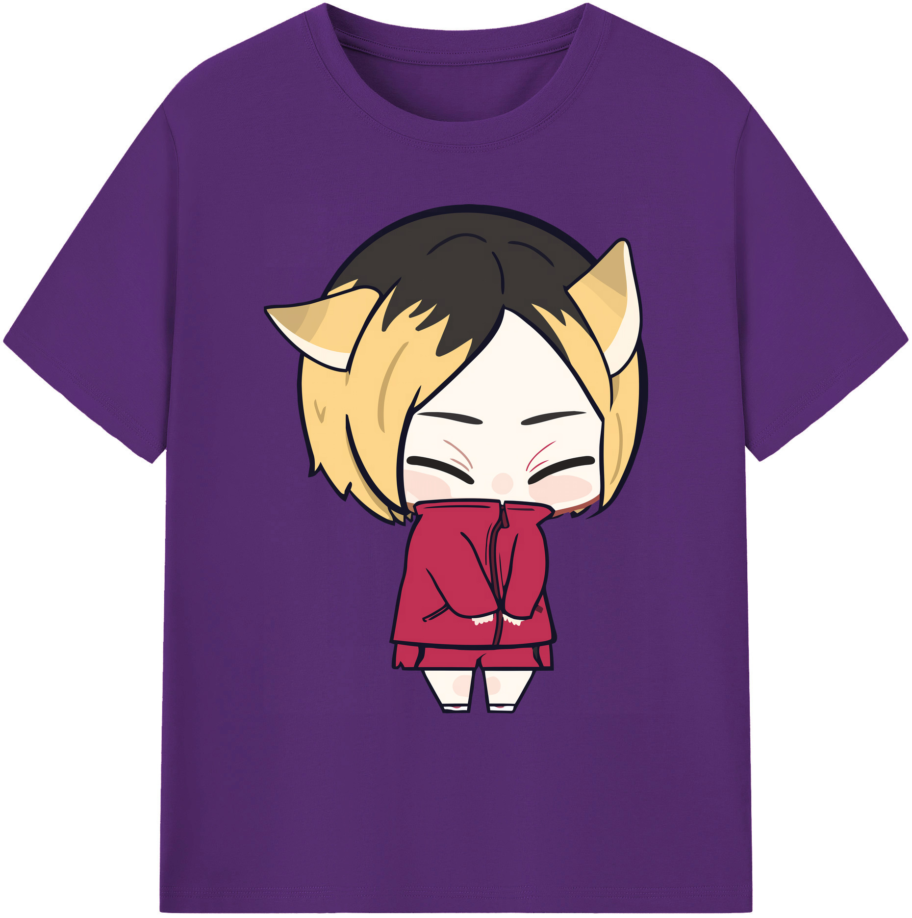 （画像用） ハイキュー!! Haikyu!! 綿100％ メンズ半袖Tシャツ｜肌触りやわらか＆通気性