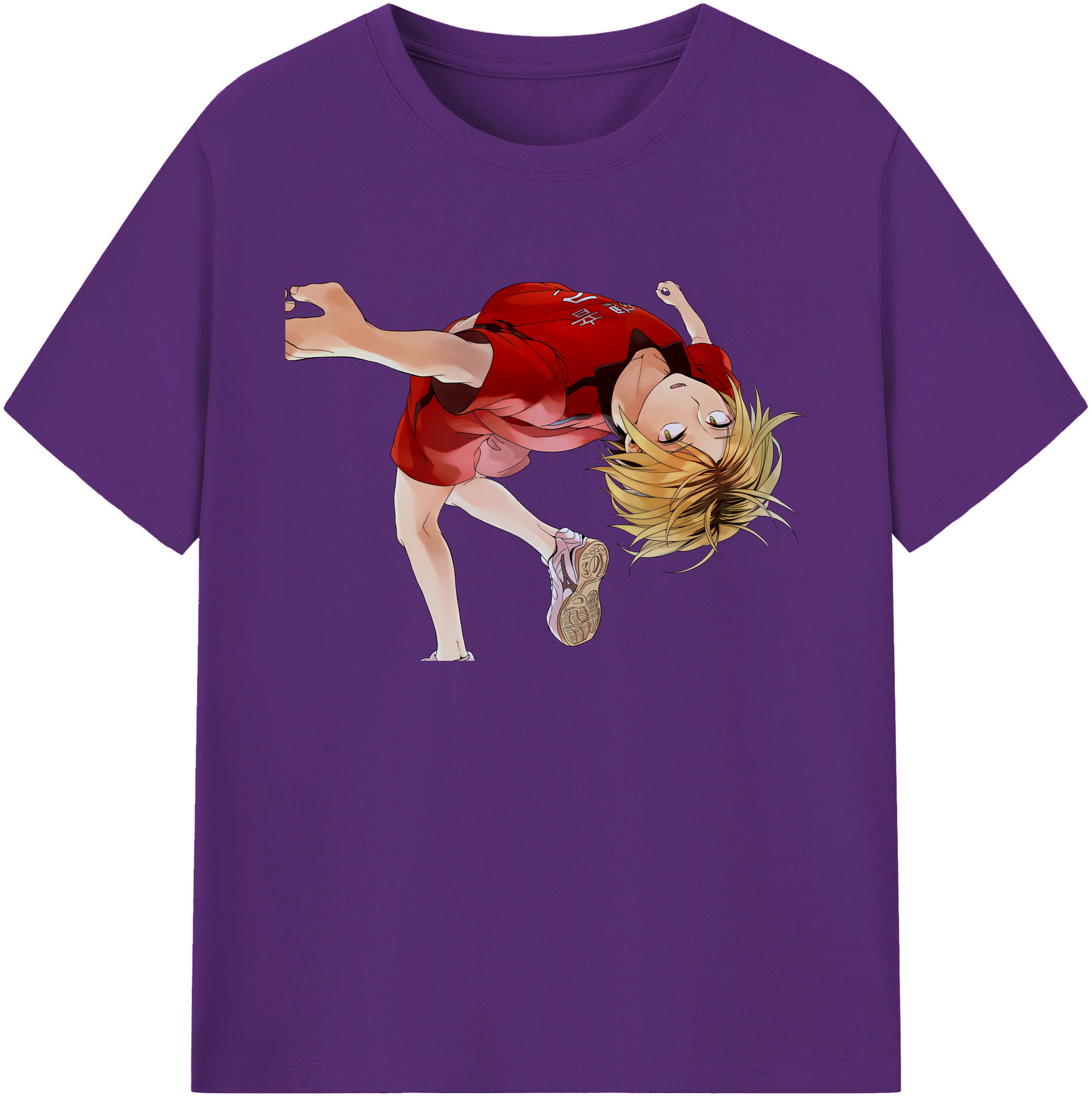 （画像用） ハイキュー!! Haikyu!! 綿100％ メンズ半袖Tシャツ｜肌触りやわらか＆通気性