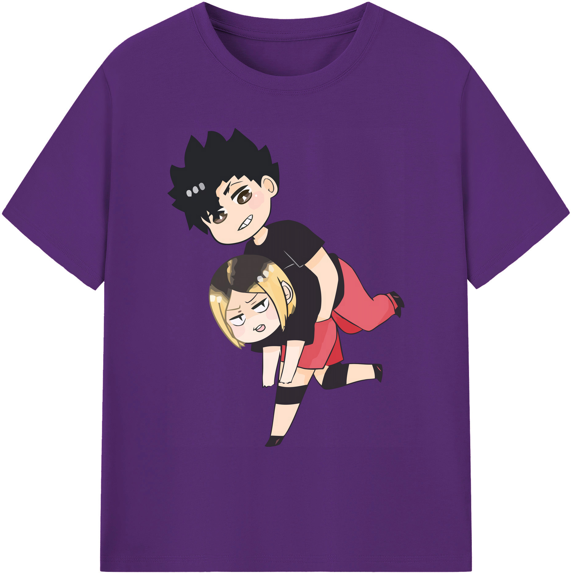 （画像用） ハイキュー!! Haikyu!! 綿100％ メンズ半袖Tシャツ｜肌触りやわらか＆通気性