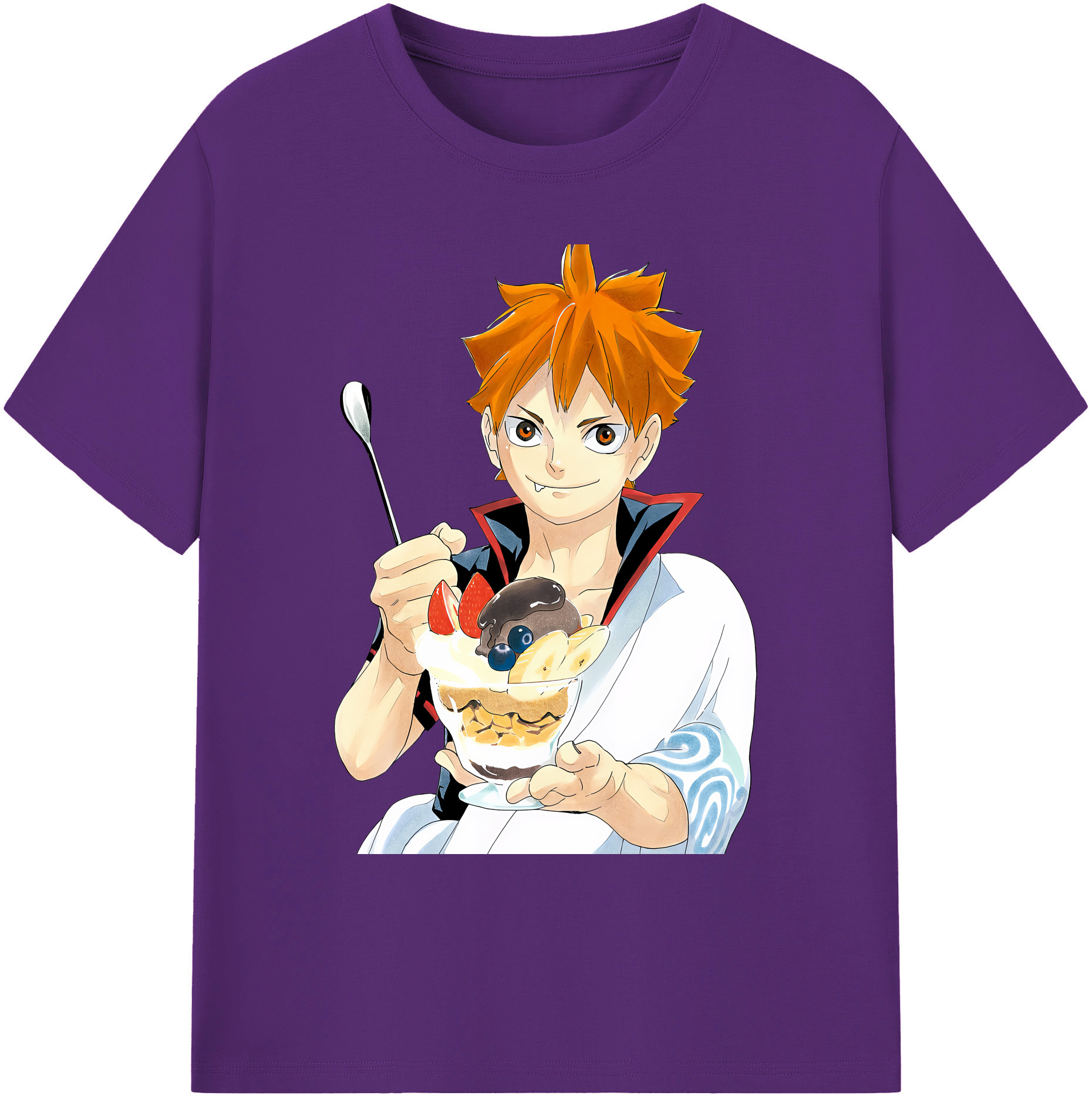 （画像用） ハイキュー!! Haikyu!! 綿100％ メンズ半袖Tシャツ｜肌触りやわらか＆通気性