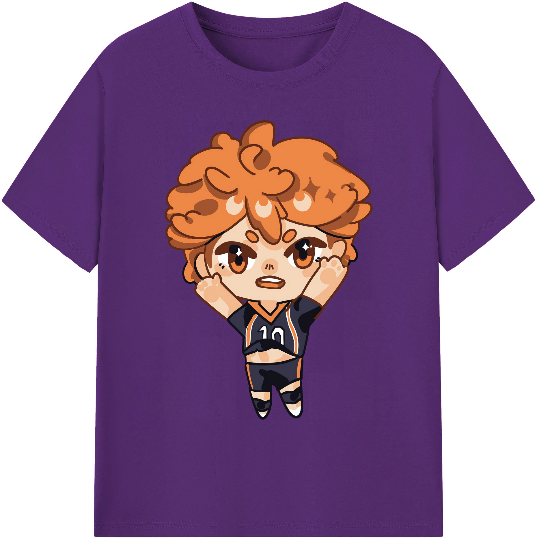（画像用） ハイキュー!! Haikyu!! 綿100％ メンズ半袖Tシャツ｜肌触りやわらか＆通気性