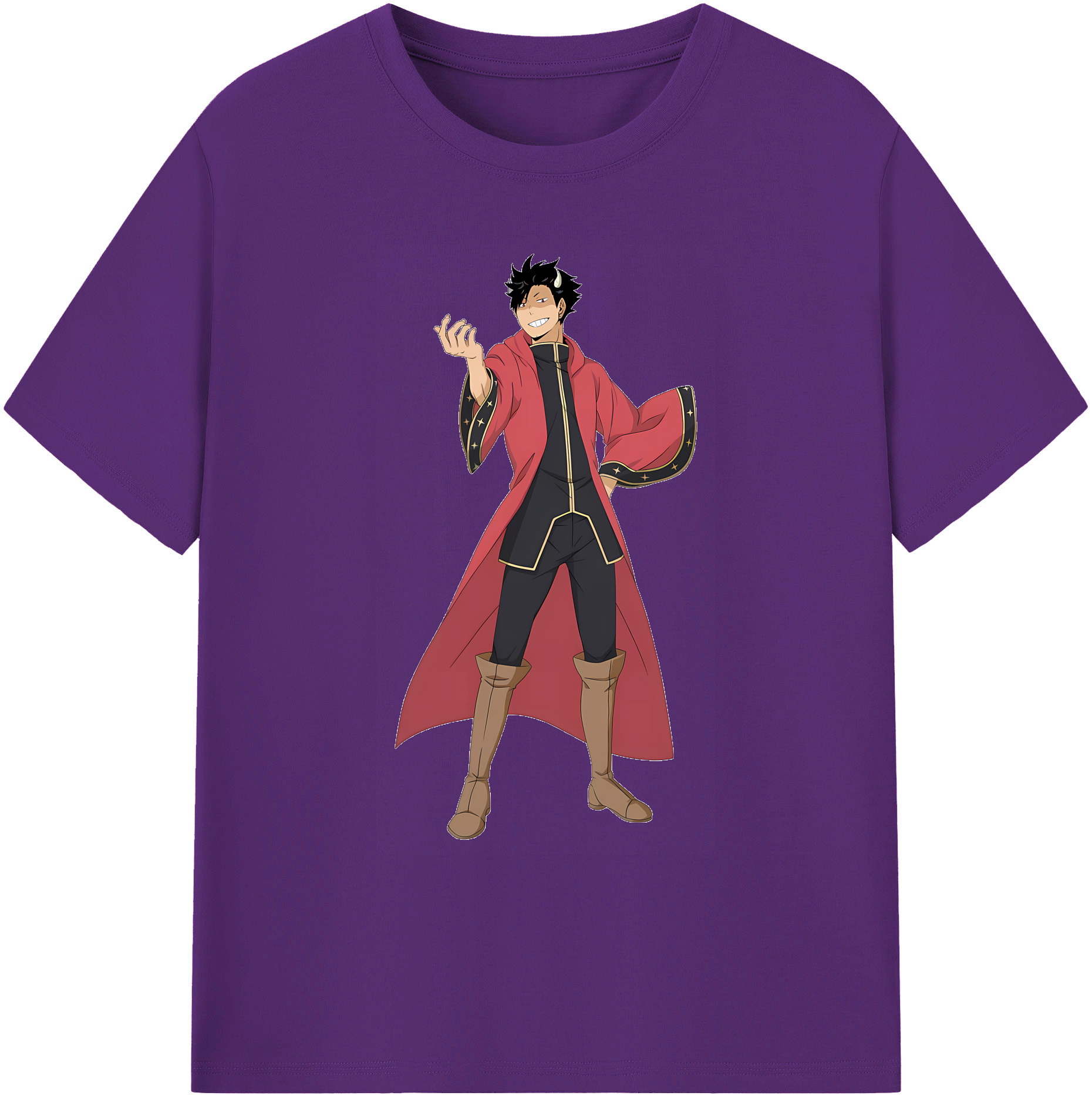 （画像用） ハイキュー!! Haikyu!! 綿100％ メンズ半袖Tシャツ｜肌触りやわらか＆通気性