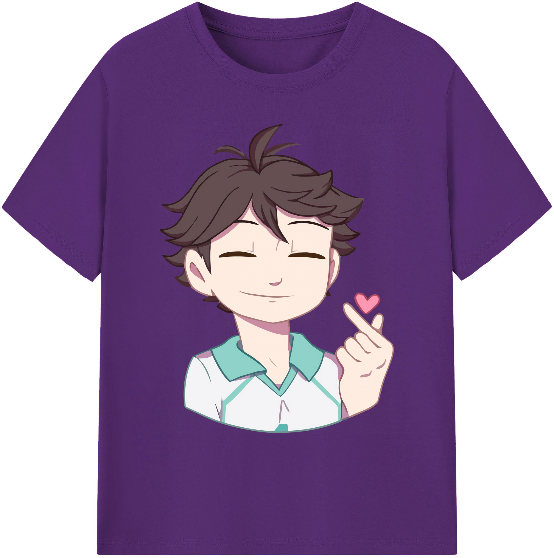 （画像用） ハイキュー!! Haikyu!! 綿100％ メンズ半袖Tシャツ｜肌触りやわらか＆通気性