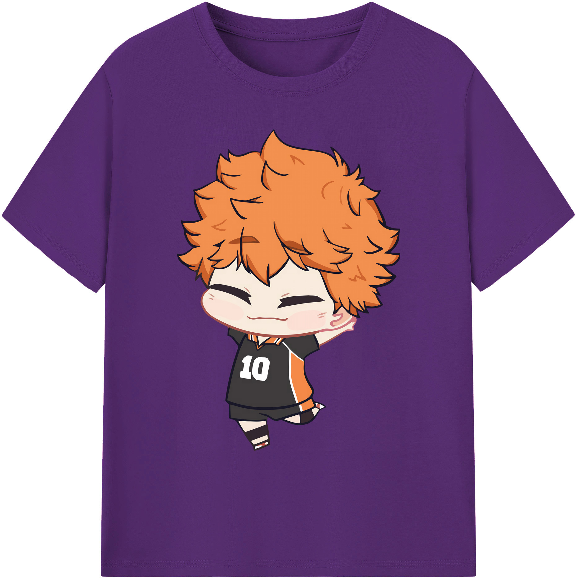 （画像用） ハイキュー!! Haikyu!! 綿100％ メンズ半袖Tシャツ｜肌触りやわらか＆通気性