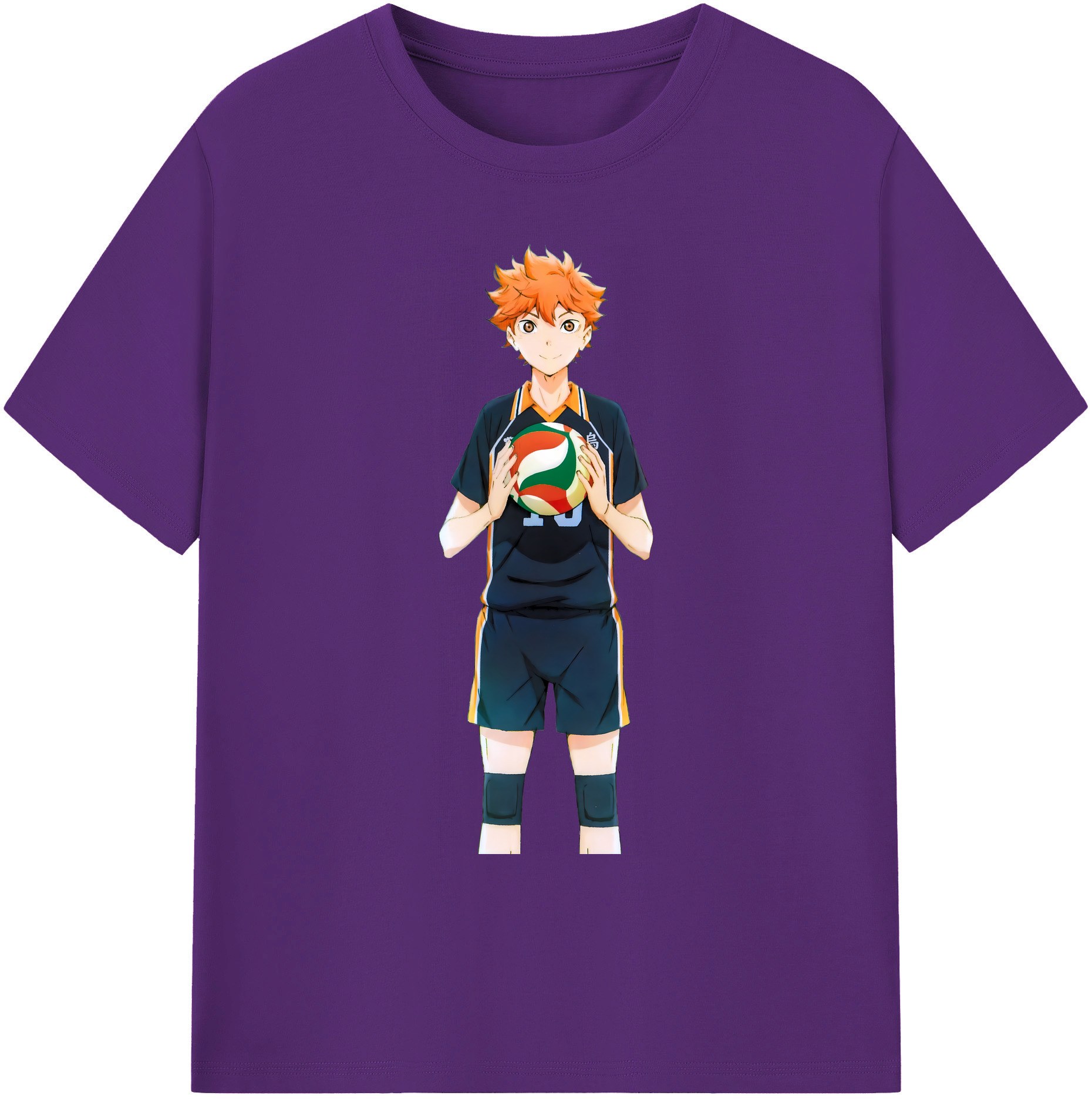 （画像用） ハイキュー!! Haikyu!! 綿100％ メンズ半袖Tシャツ｜肌触りやわらか＆通気性