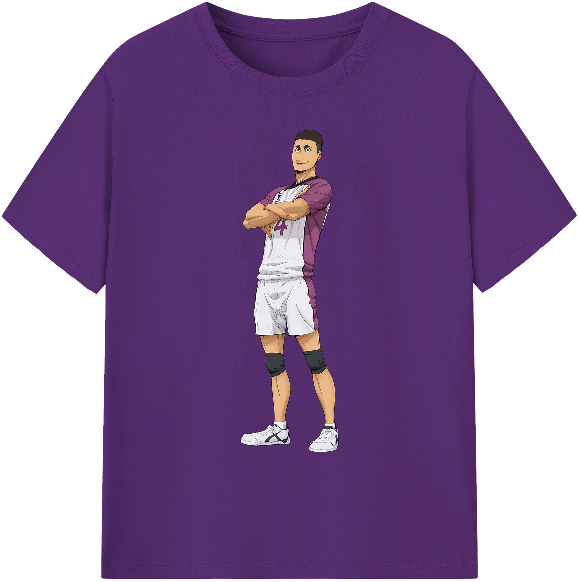 （画像用） ハイキュー!! Haikyu!! 綿100％ メンズ半袖Tシャツ｜肌触りやわらか＆通気性