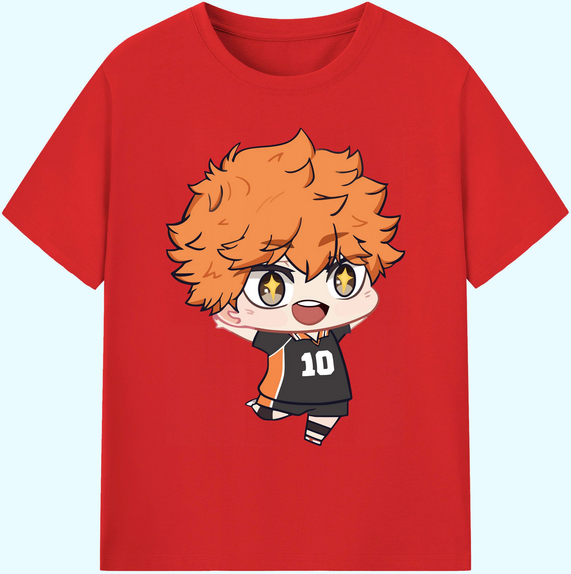 （画像用） ハイキュー!! Haikyu!! 綿100％ メンズ半袖Tシャツ｜肌触りやわらか＆通気性