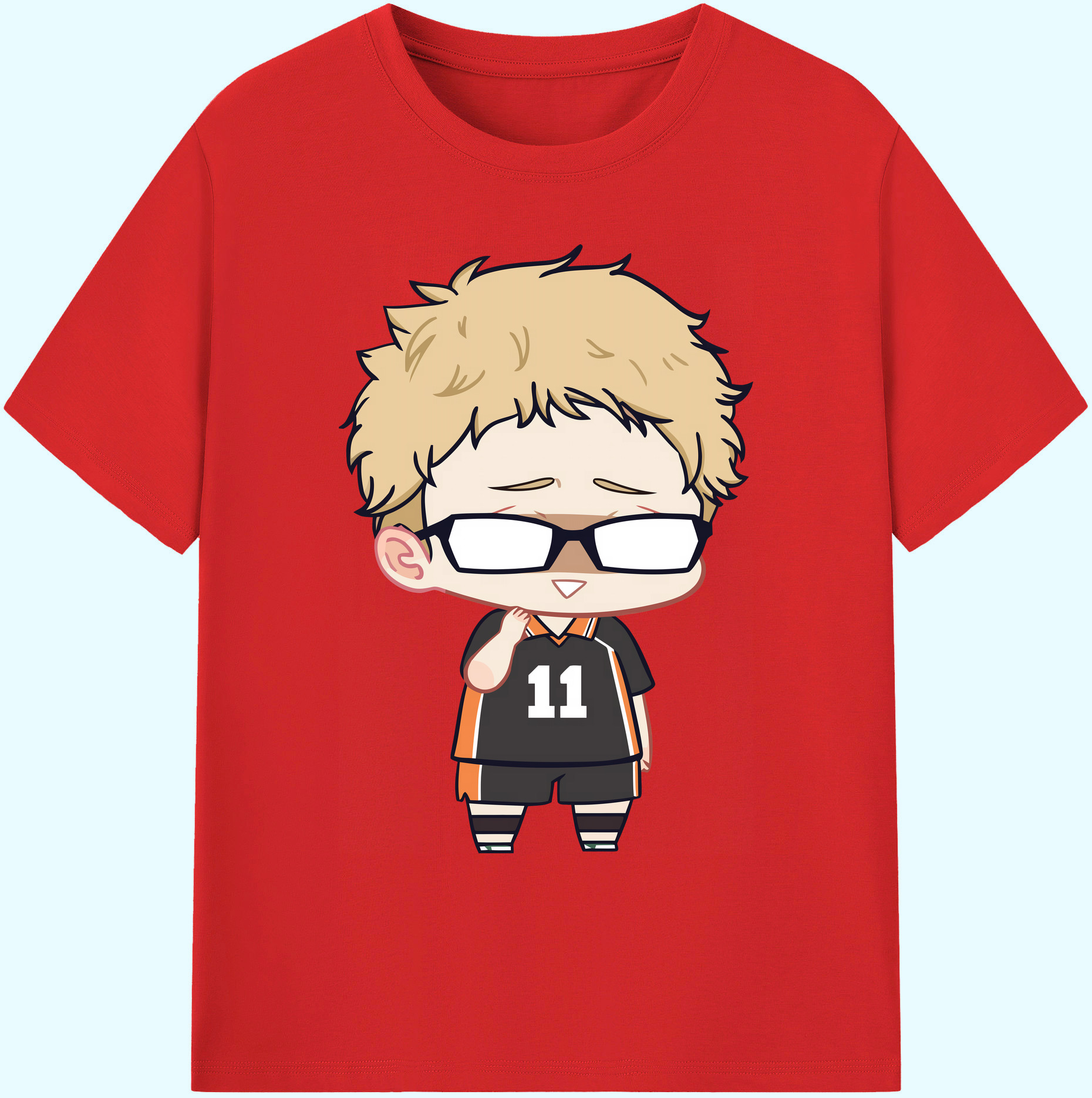 （画像用） ハイキュー!! Haikyu!! 綿100％ メンズ半袖Tシャツ｜肌触りやわらか＆通気性