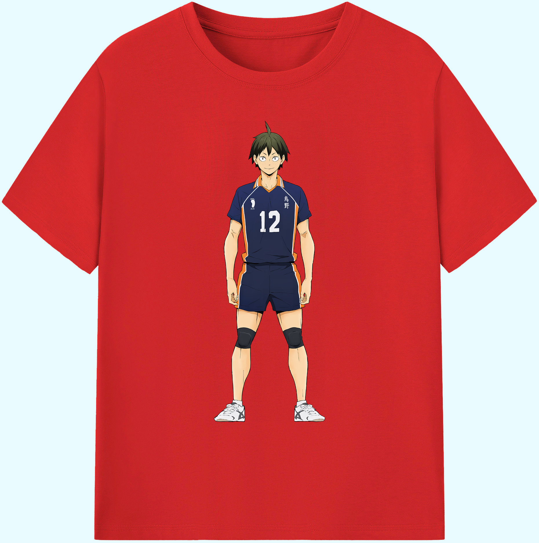 （画像用） ハイキュー!! Haikyu!! 綿100％ メンズ半袖Tシャツ｜肌触りやわらか＆通気性