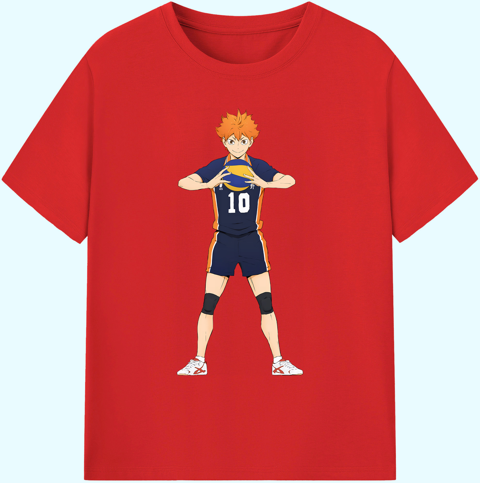 （画像用） ハイキュー!! Haikyu!! 綿100％ メンズ半袖Tシャツ｜肌触りやわらか＆通気性