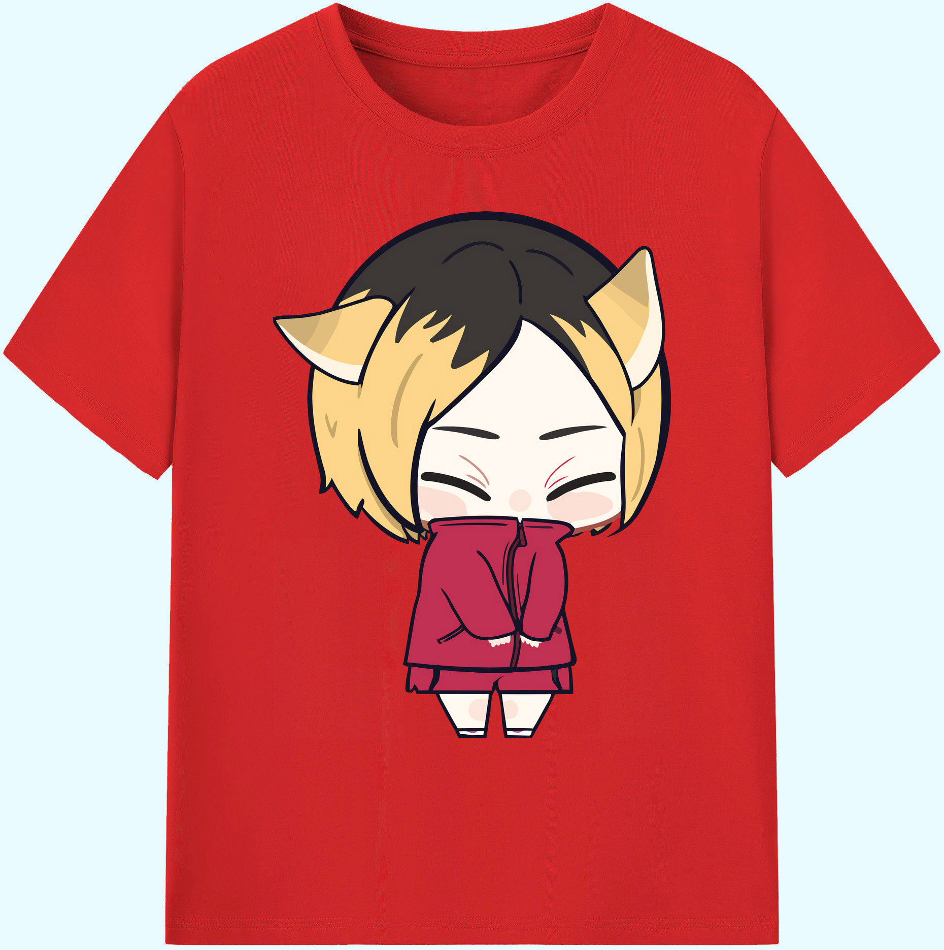 （画像用） ハイキュー!! Haikyu!! 綿100％ メンズ半袖Tシャツ｜肌触りやわらか＆通気性