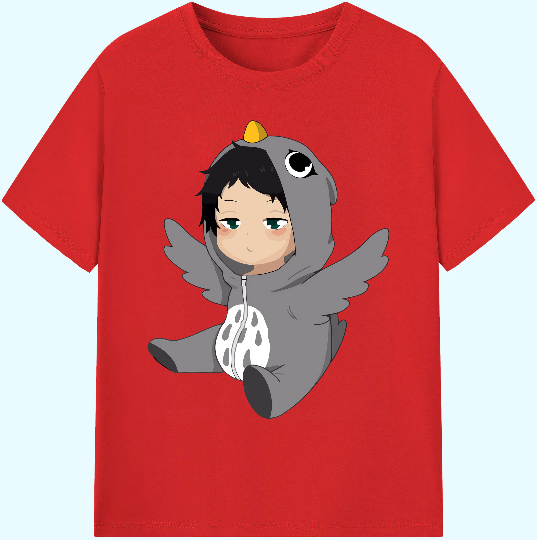 （画像用） ハイキュー!! Haikyu!! 綿100％ メンズ半袖Tシャツ｜肌触りやわらか＆通気性