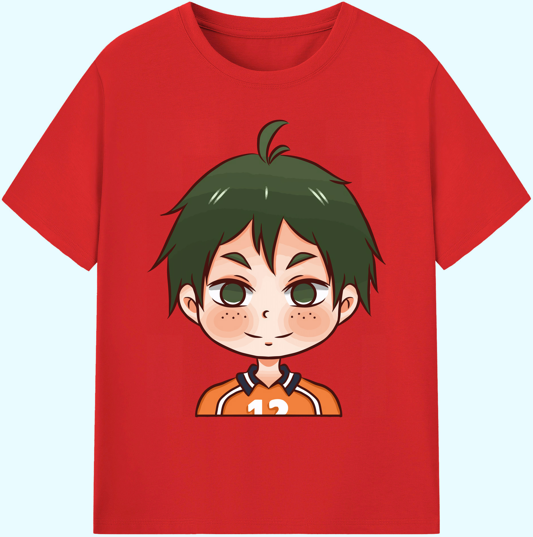 （画像用） ハイキュー!! Haikyu!! 綿100％ メンズ半袖Tシャツ｜肌触りやわらか＆通気性