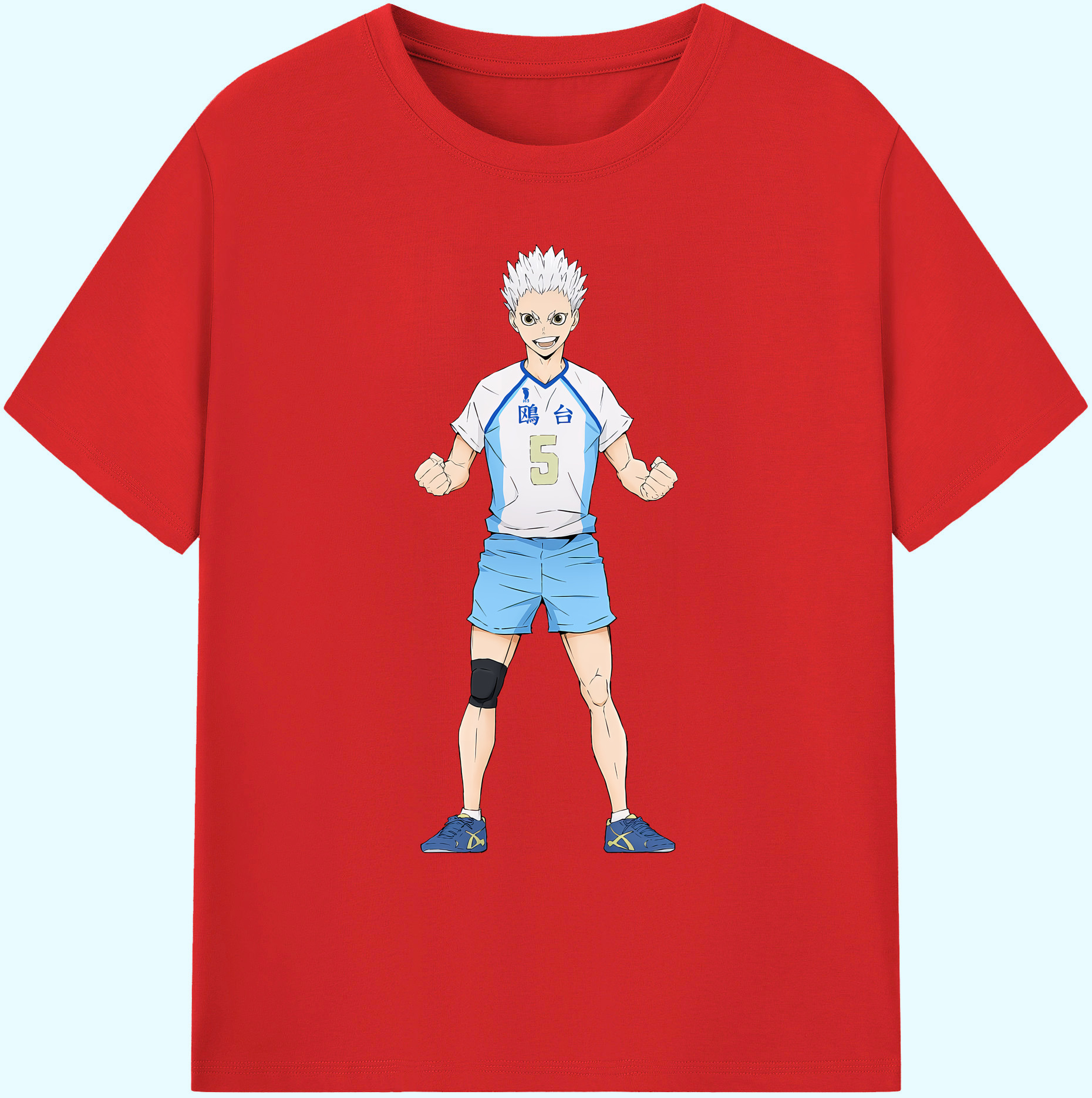 （画像用） ハイキュー!! Haikyu!! 綿100％ メンズ半袖Tシャツ｜肌触りやわらか＆通気性
