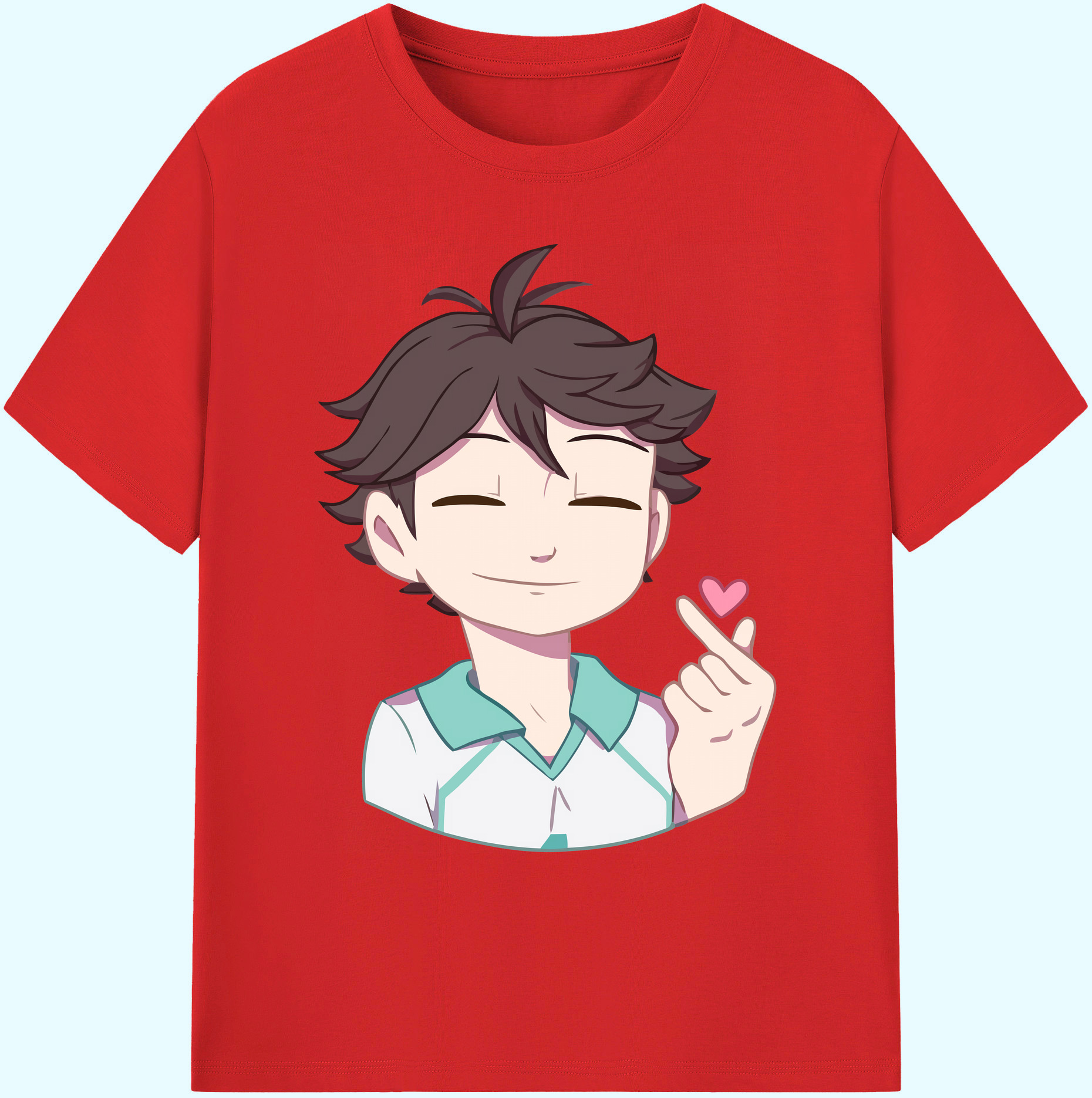 （画像用） ハイキュー!! Haikyu!! 綿100％ メンズ半袖Tシャツ｜肌触りやわらか＆通気性