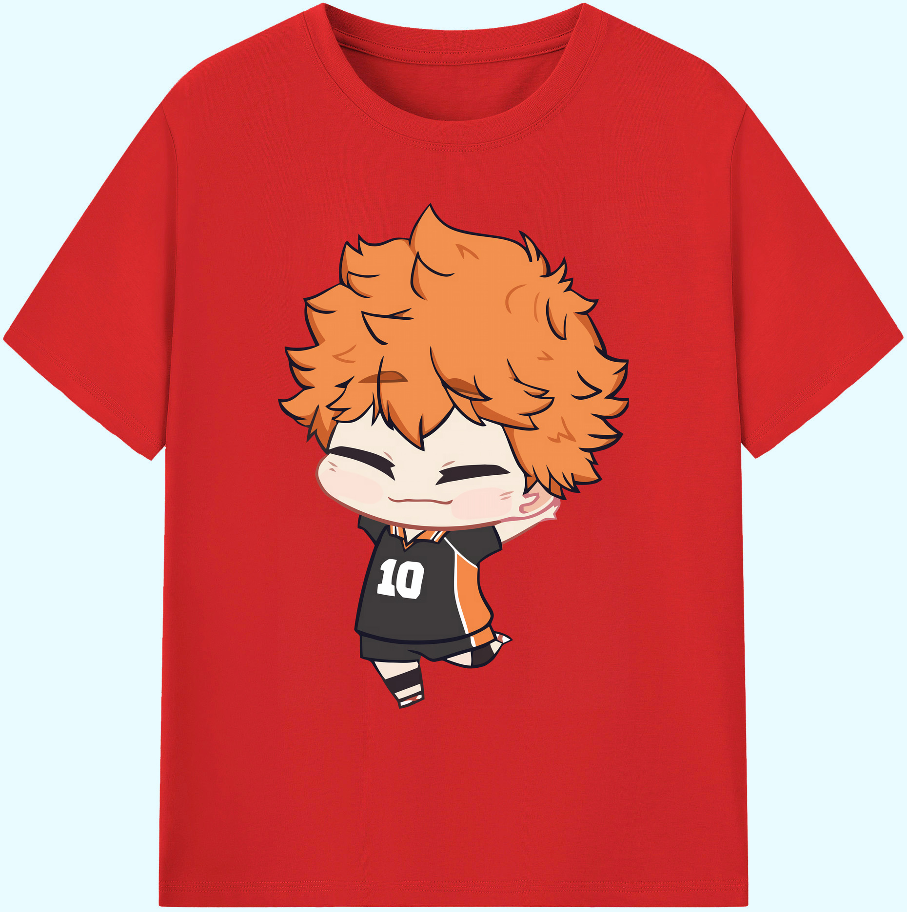 （画像用） ハイキュー!! Haikyu!! 綿100％ メンズ半袖Tシャツ｜肌触りやわらか＆通気性