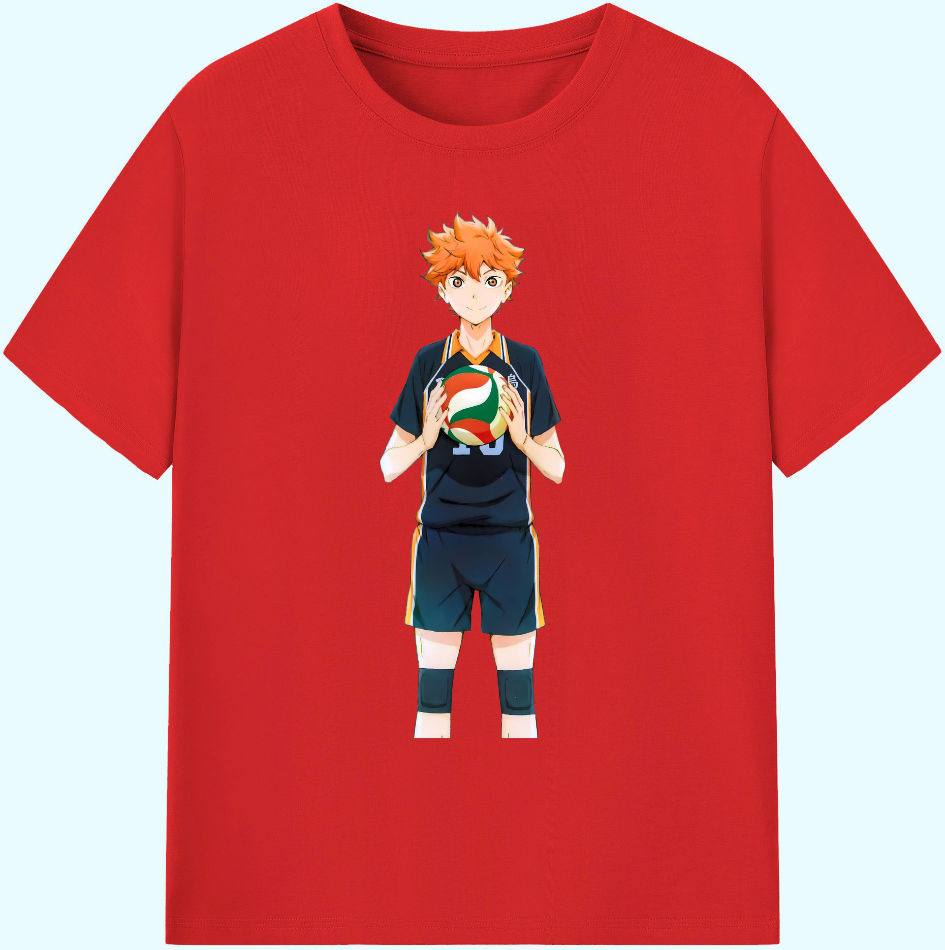 （画像用） ハイキュー!! Haikyu!! 綿100％ メンズ半袖Tシャツ｜肌触りやわらか＆通気性