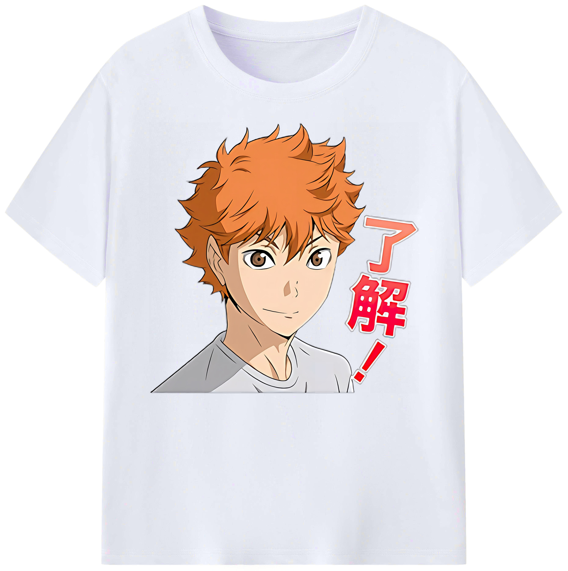 （画像用） ハイキュー!! Haikyu!! 綿100％ メンズ半袖Tシャツ｜肌触りやわらか＆通気性
