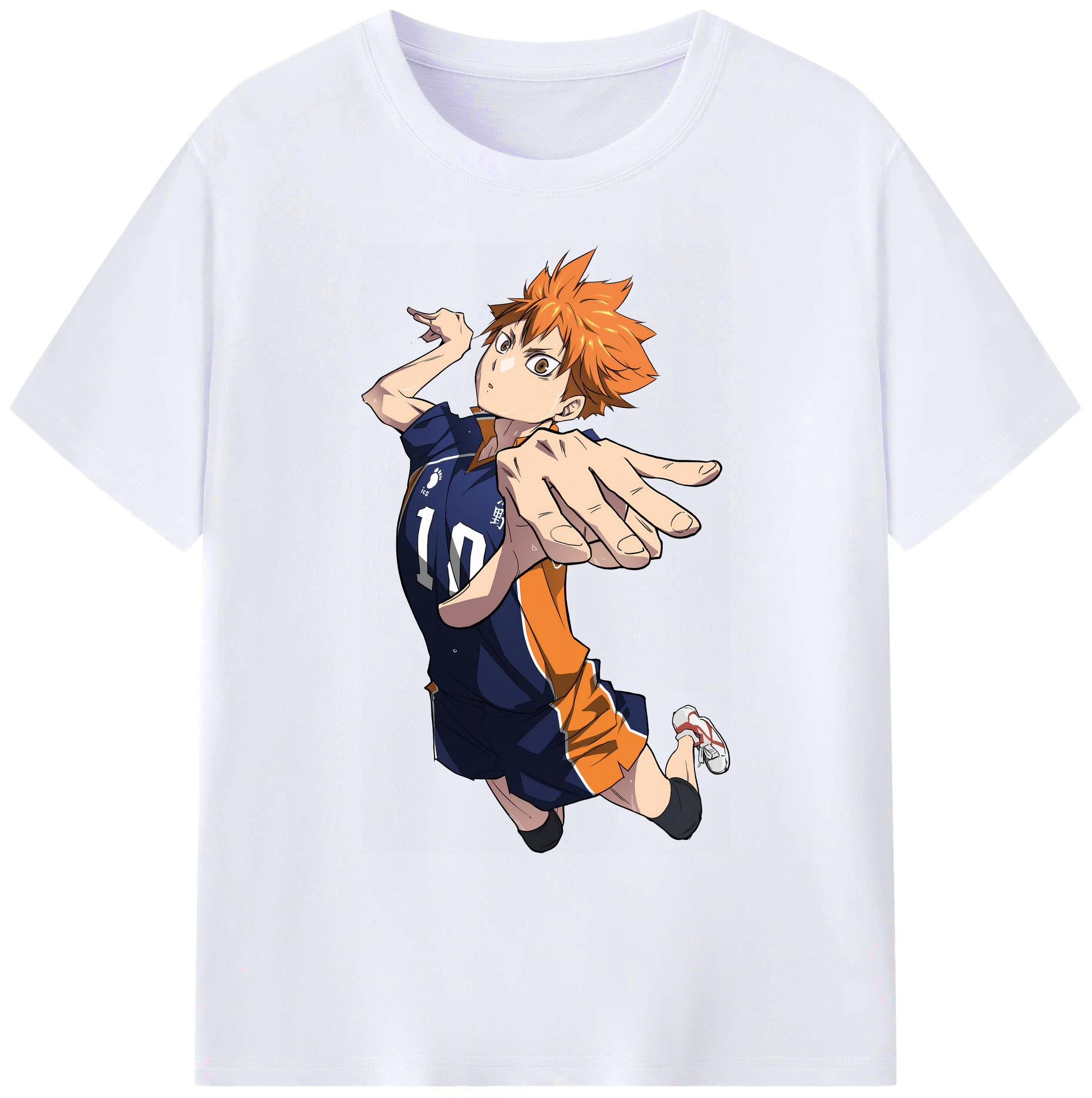 （画像用） ハイキュー!! Haikyu!! 綿100％ メンズ半袖Tシャツ｜肌触りやわらか＆通気性