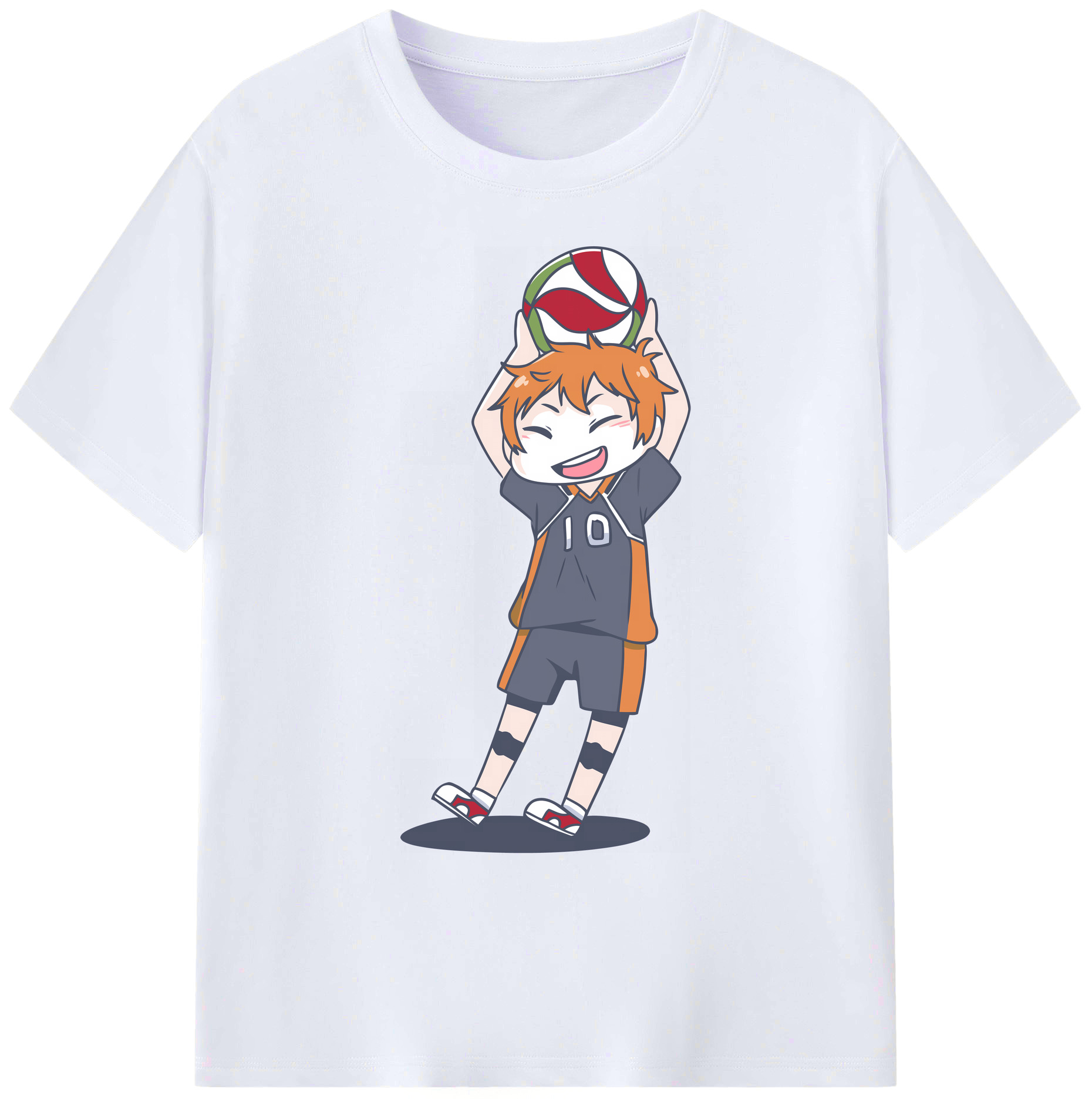 （画像用） ハイキュー!! Haikyu!! 綿100％ メンズ半袖Tシャツ｜肌触りやわらか＆通気性
