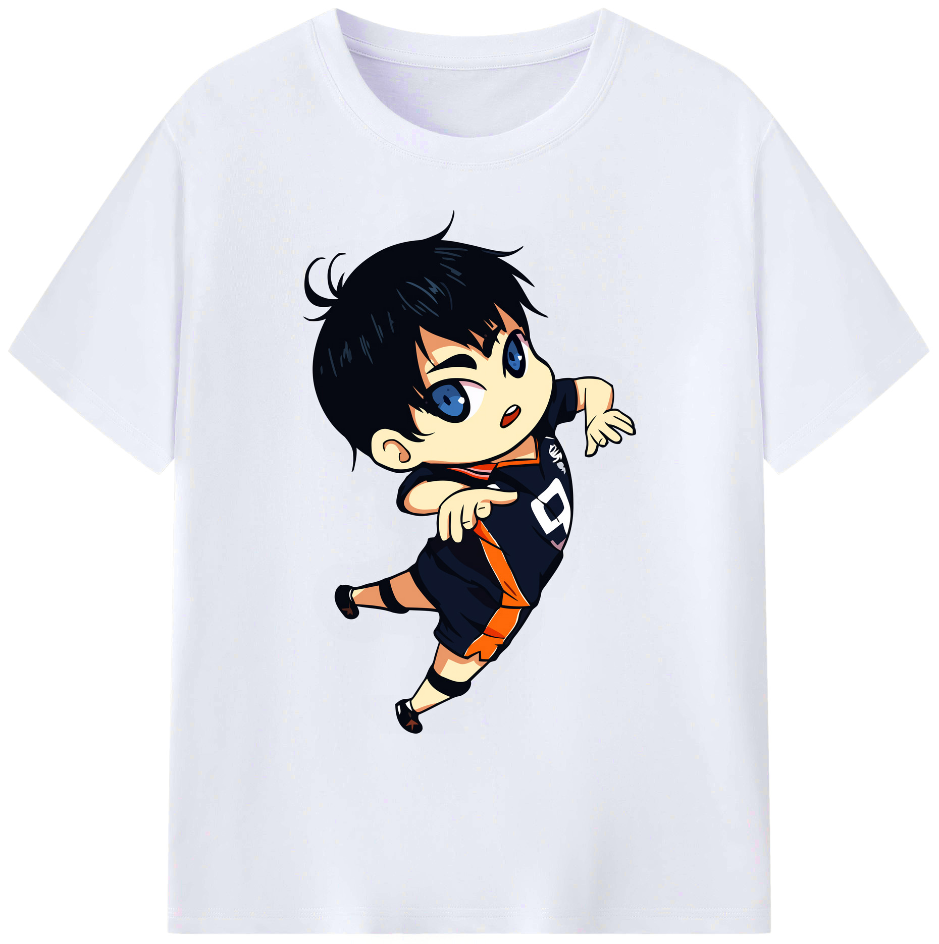 （画像用） ハイキュー!! Haikyu!! 綿100％ メンズ半袖Tシャツ｜肌触りやわらか＆通気性