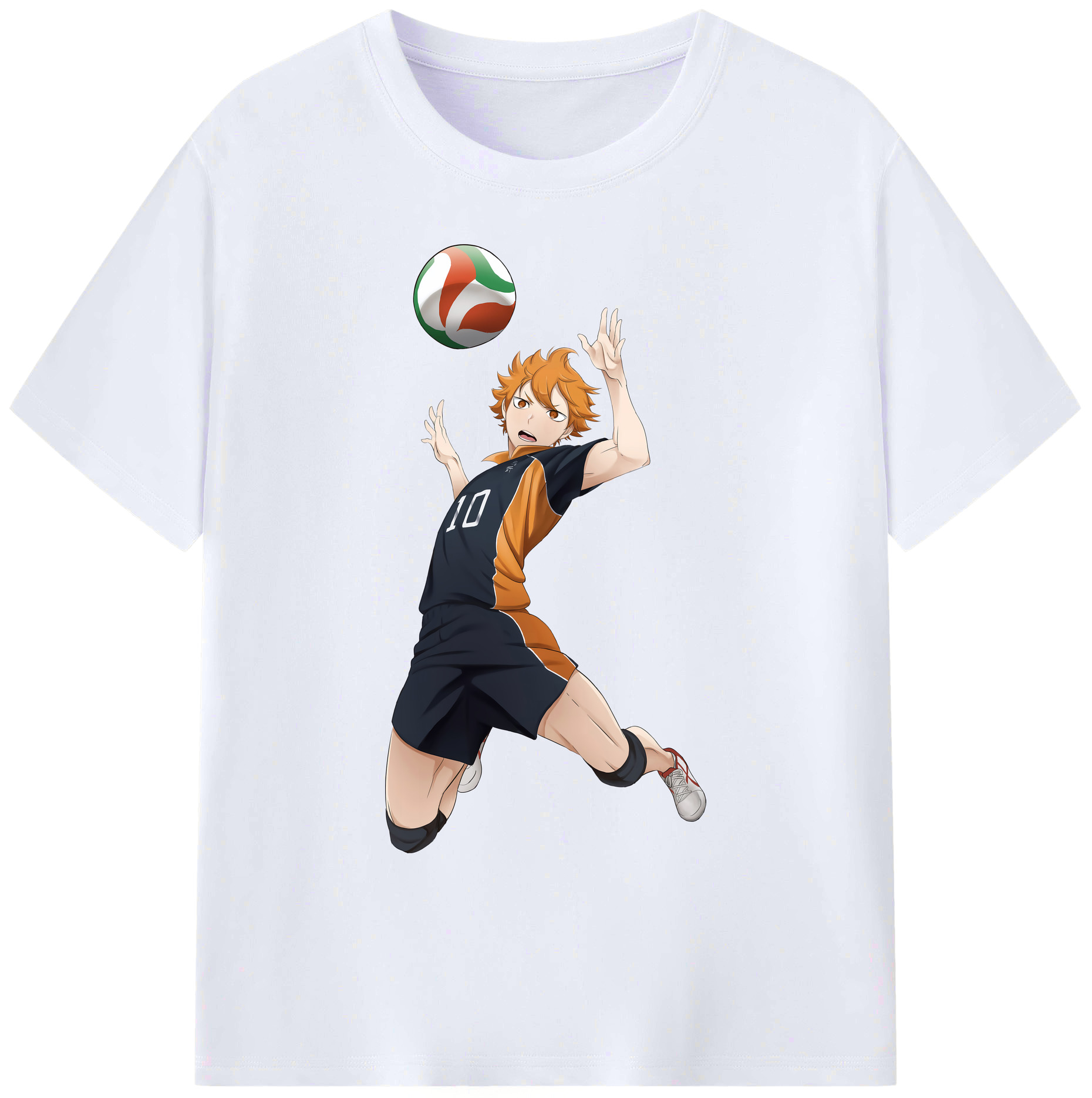 （画像用） ハイキュー!! Haikyu!! 綿100％ メンズ半袖Tシャツ｜肌触りやわらか＆通気性