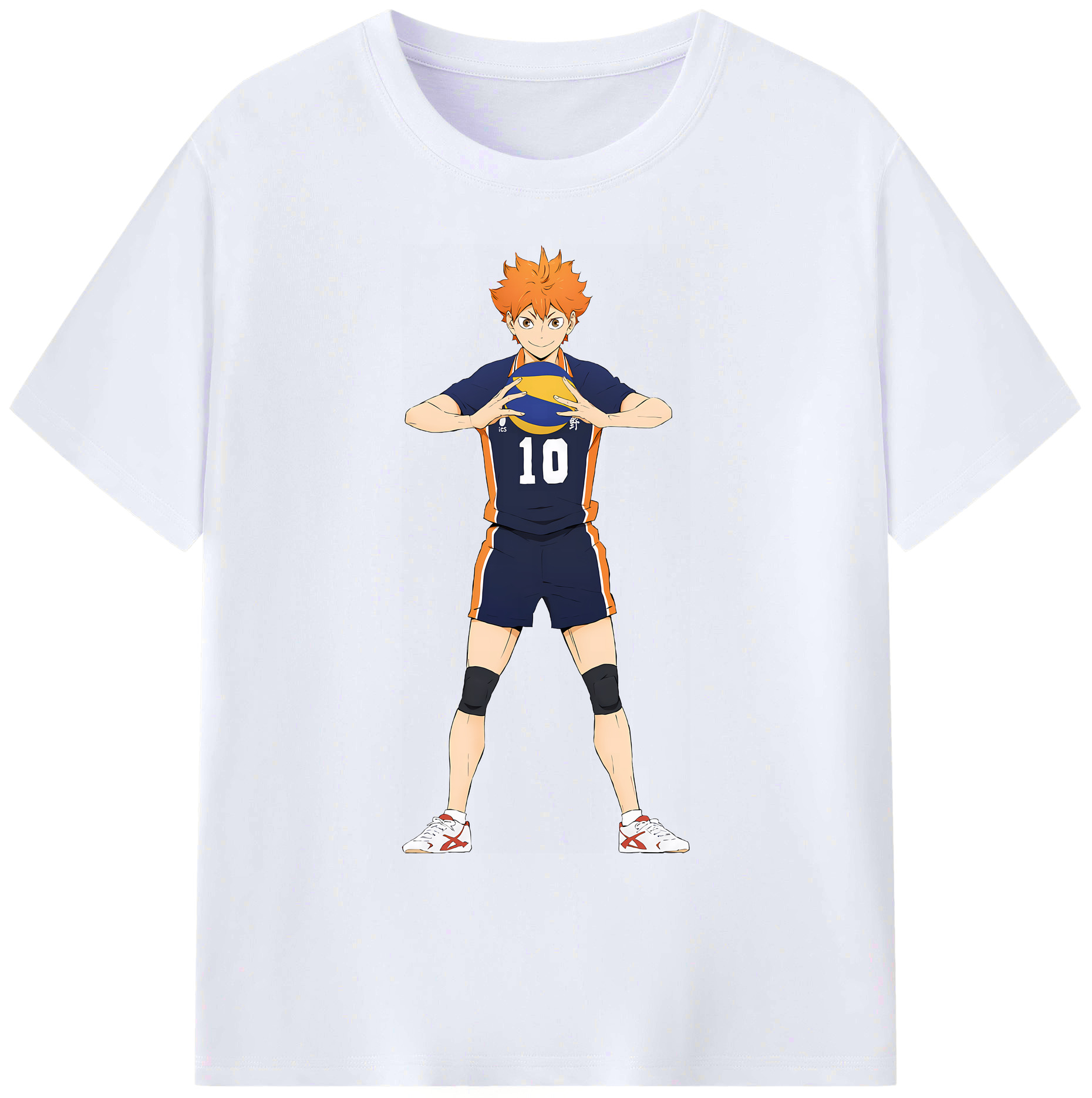 （画像用） ハイキュー!! Haikyu!! 綿100％ メンズ半袖Tシャツ｜肌触りやわらか＆通気性