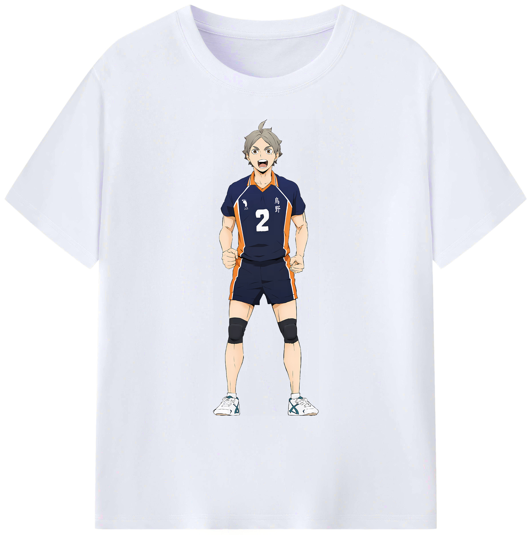 （画像用） ハイキュー!! Haikyu!! 綿100％ メンズ半袖Tシャツ｜肌触りやわらか＆通気性