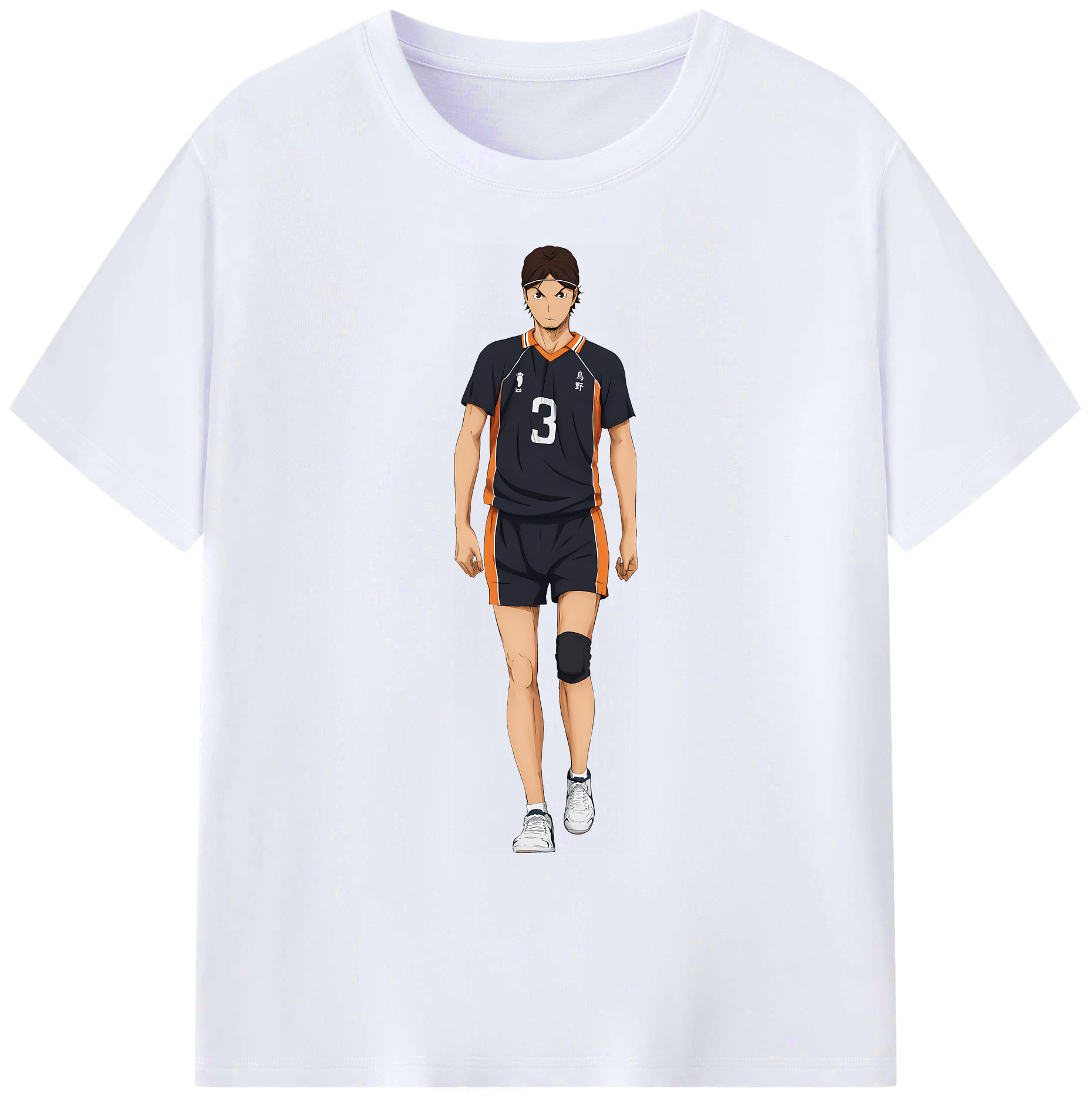 （画像用） ハイキュー!! Haikyu!! 綿100％ メンズ半袖Tシャツ｜肌触りやわらか＆通気性