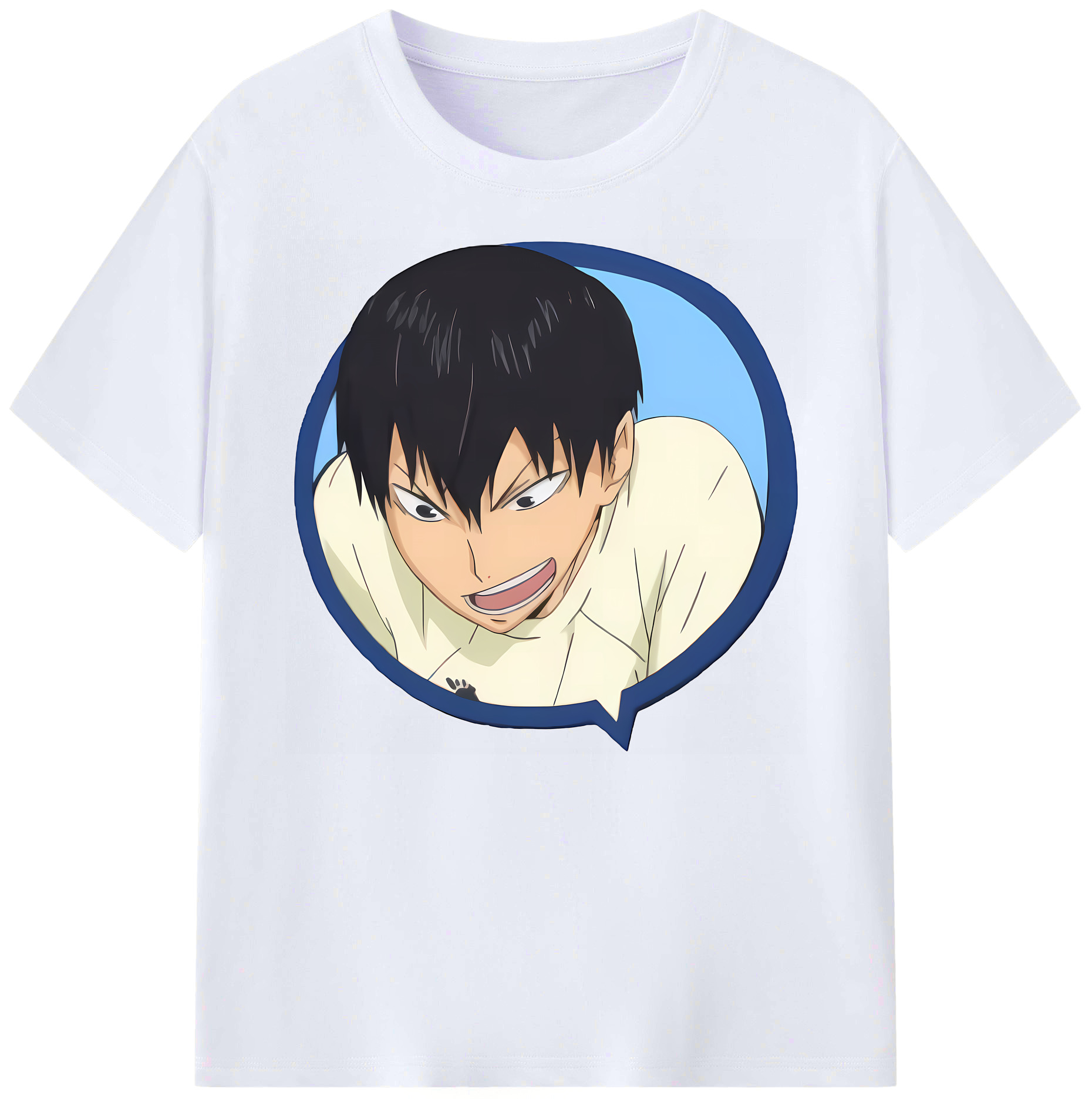 （画像用） ハイキュー!! Haikyu!! 綿100％ メンズ半袖Tシャツ｜肌触りやわらか＆通気性