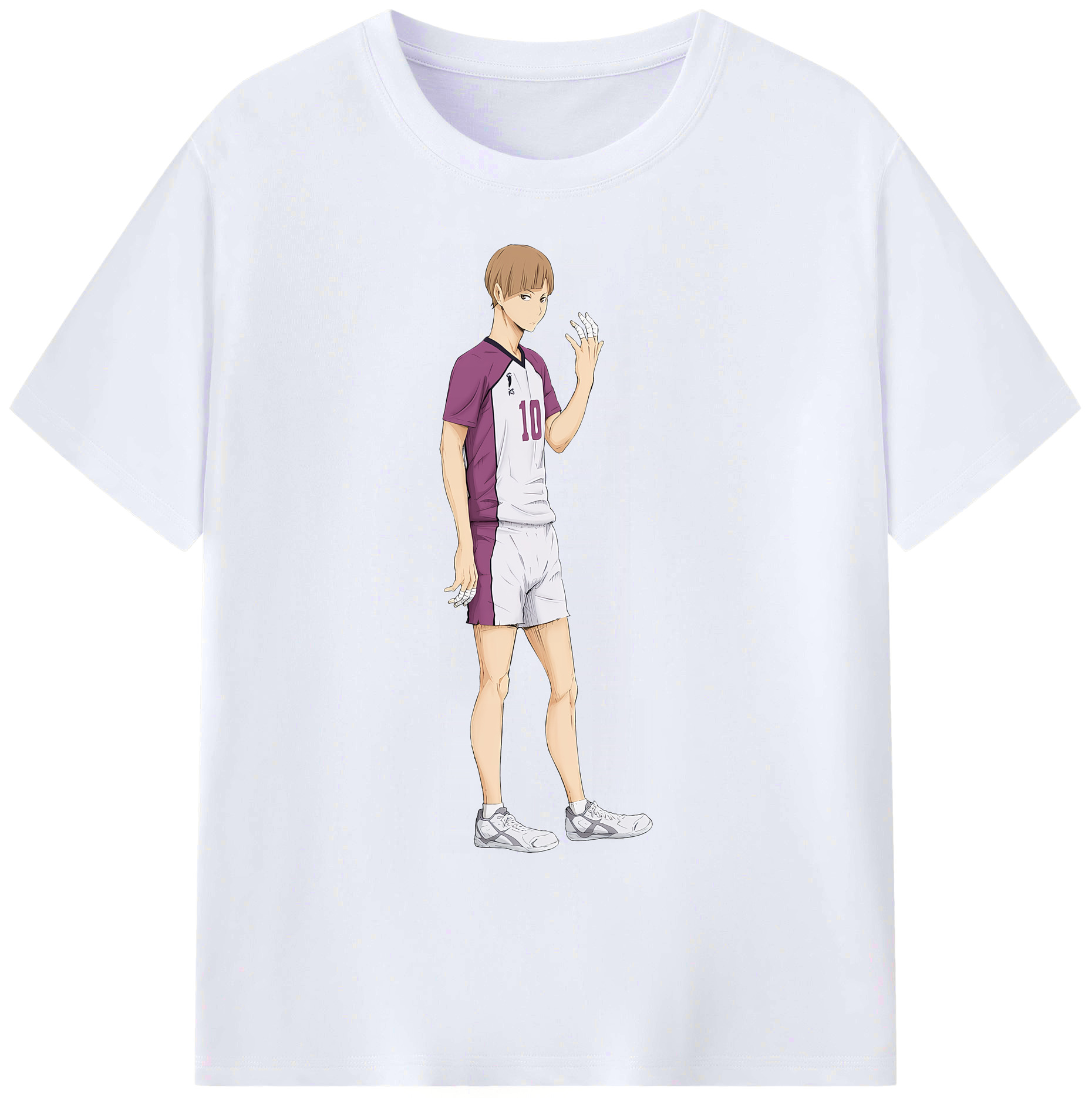 （画像用） ハイキュー!! Haikyu!! 綿100％ メンズ半袖Tシャツ｜肌触りやわらか＆通気性